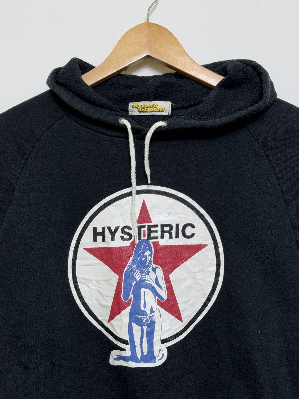 X-girl × HYSTERIC GLAMOUR HOODIE X-girl エックスガール コラボ 25周年記念 FACE SWEAT HOODIE