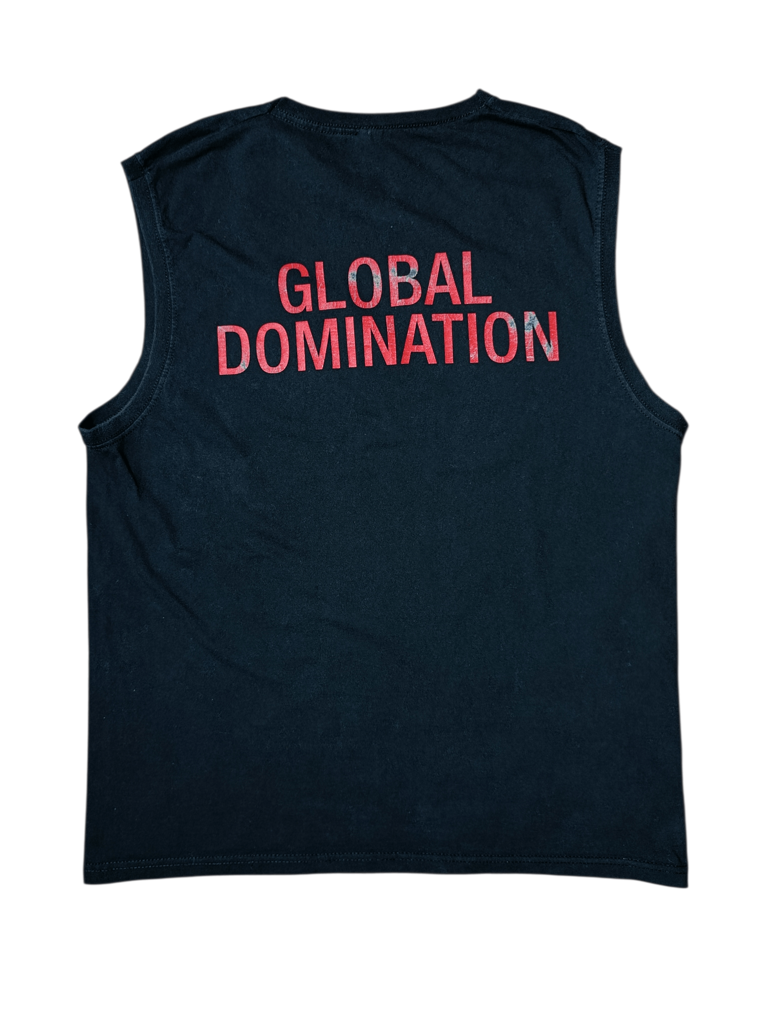 Vintage Vintage XXX Global Domination t-shirt tank Size US M / EU 48-50 / 2 - 2 Thumbnail