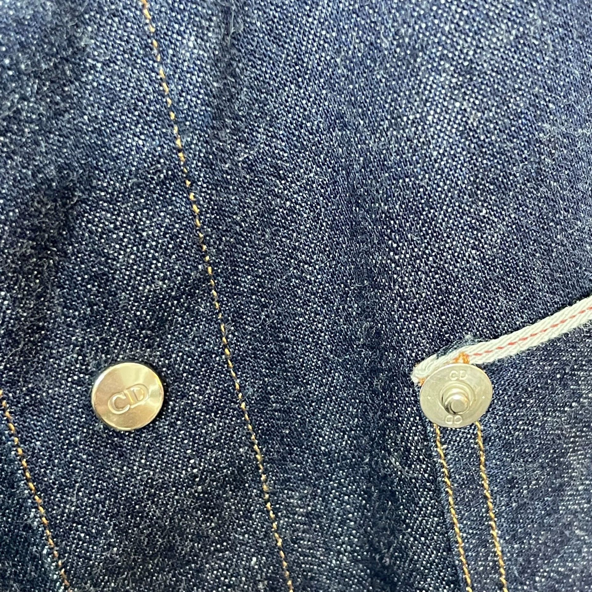 Dior Dior Blue Denim Shirt (Worn Once, Size 39) Size US M / EU 48-50 / 2 - 4 Thumbnail