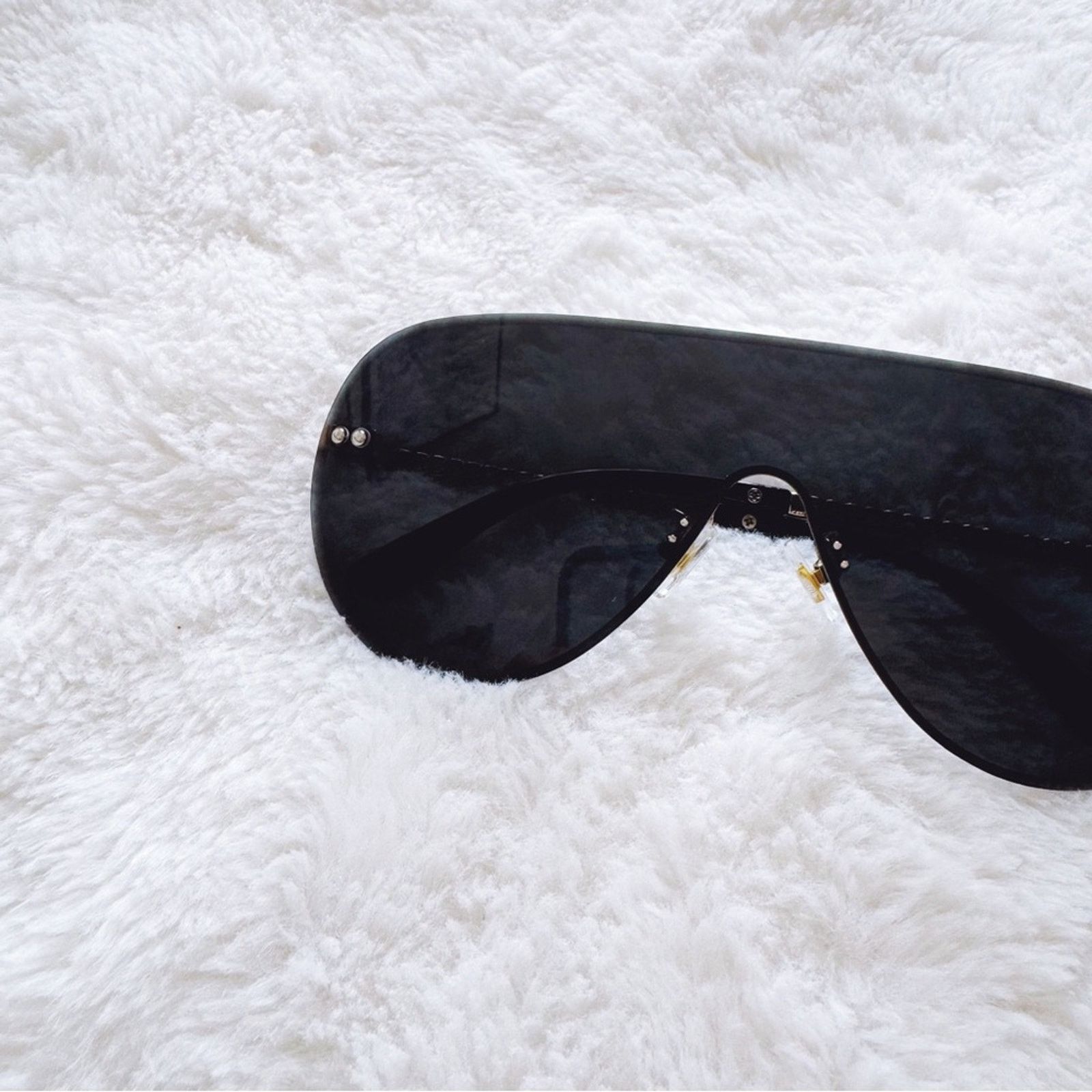 Other Jasmine Black Sleek Single-Lens Sunglasses Size ONE SIZE - 2 Thumbnail