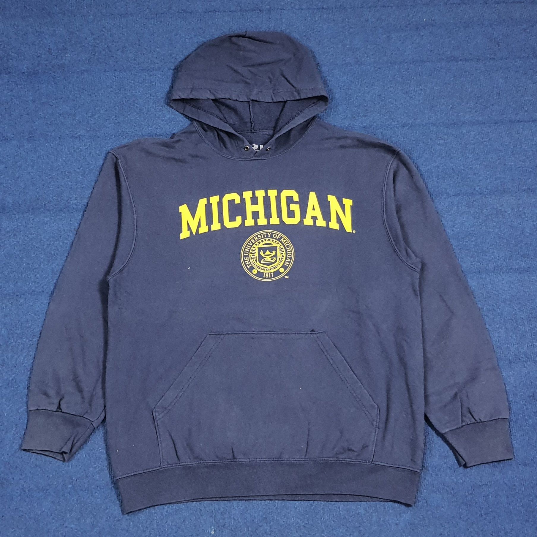Vintage Vintage University of Michigan Hoodie C284N16 Size US L / EU 52-54 / 3 - 1 Thumbnail
