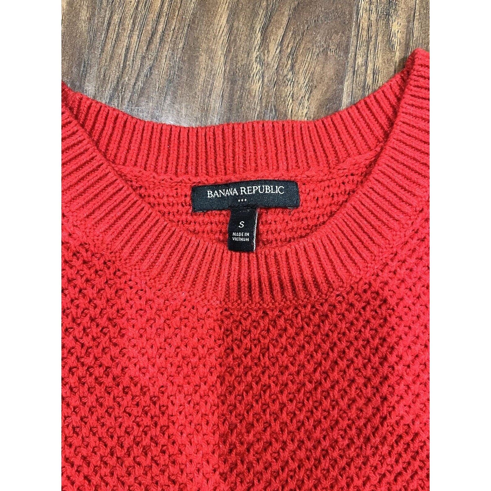 Banana Republic Banana Republic Red/Blue Knit Sweater Women’s Size Small Size S / US 4 / IT 40 - 4 Thumbnail
