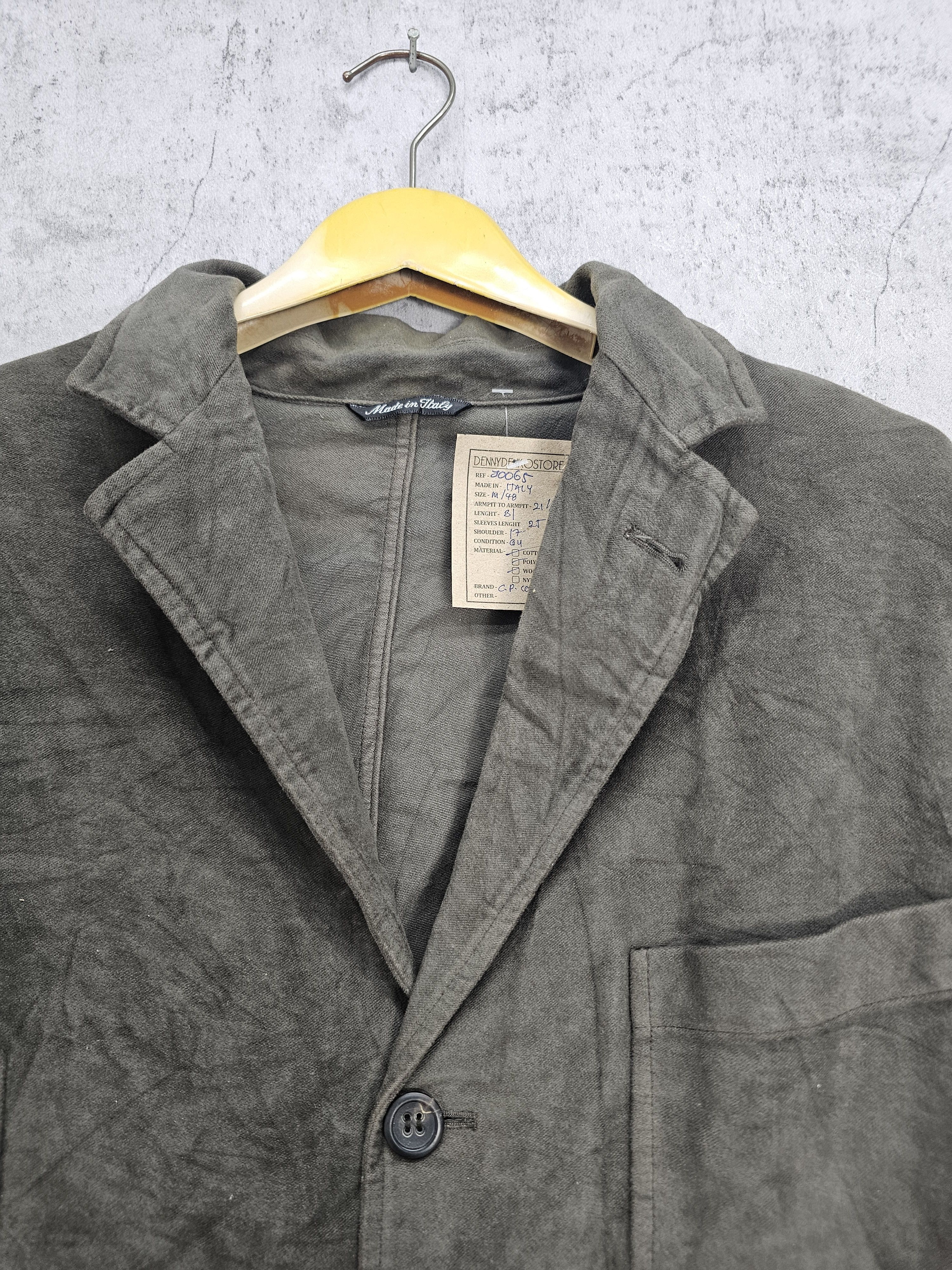 Vintage Vintage C.P. Company Blazer Waxes Cotton Jacket J0066 Size US M / EU 48-50 / 2 - 9 Thumbnail