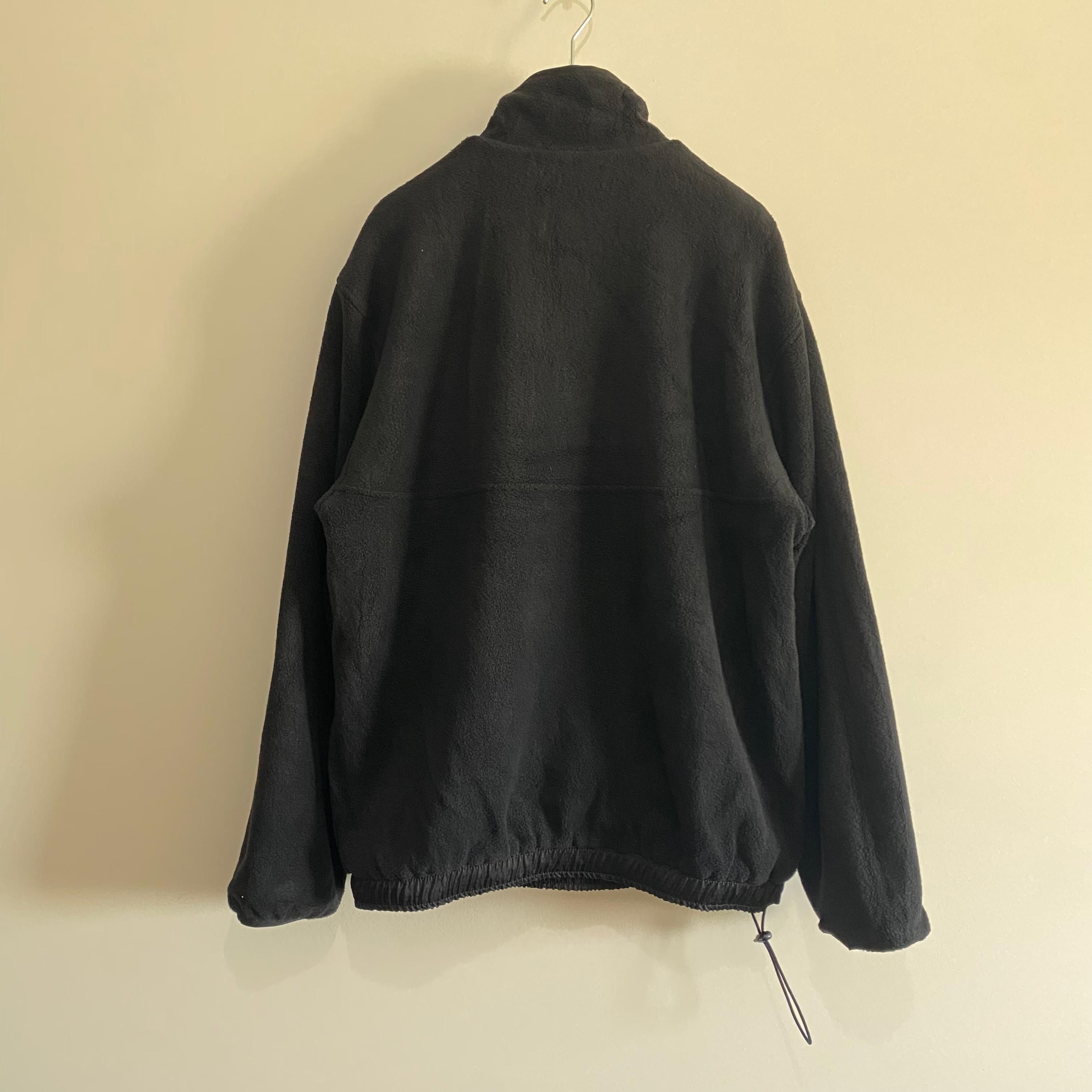 Givenchy Black Reversible Nylon and Fleece Logo Jacket Size US M / EU 48-50 / 2 - 8 Thumbnail