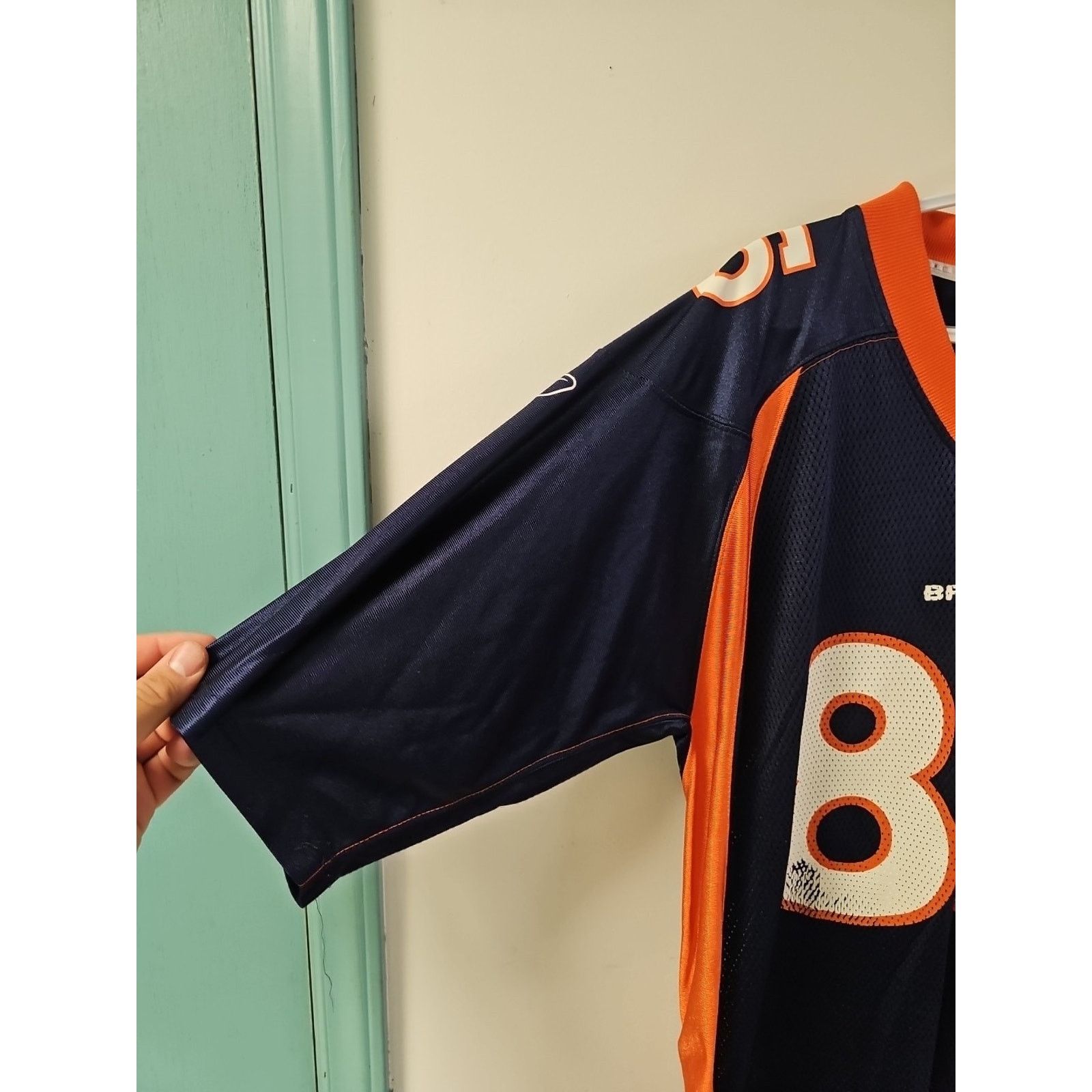 Reebok Reebok On Field Denver Broncos Ashley Lelie #85 Jersey Sz M Size US M / EU 48-50 / 2 - 4 Thumbnail