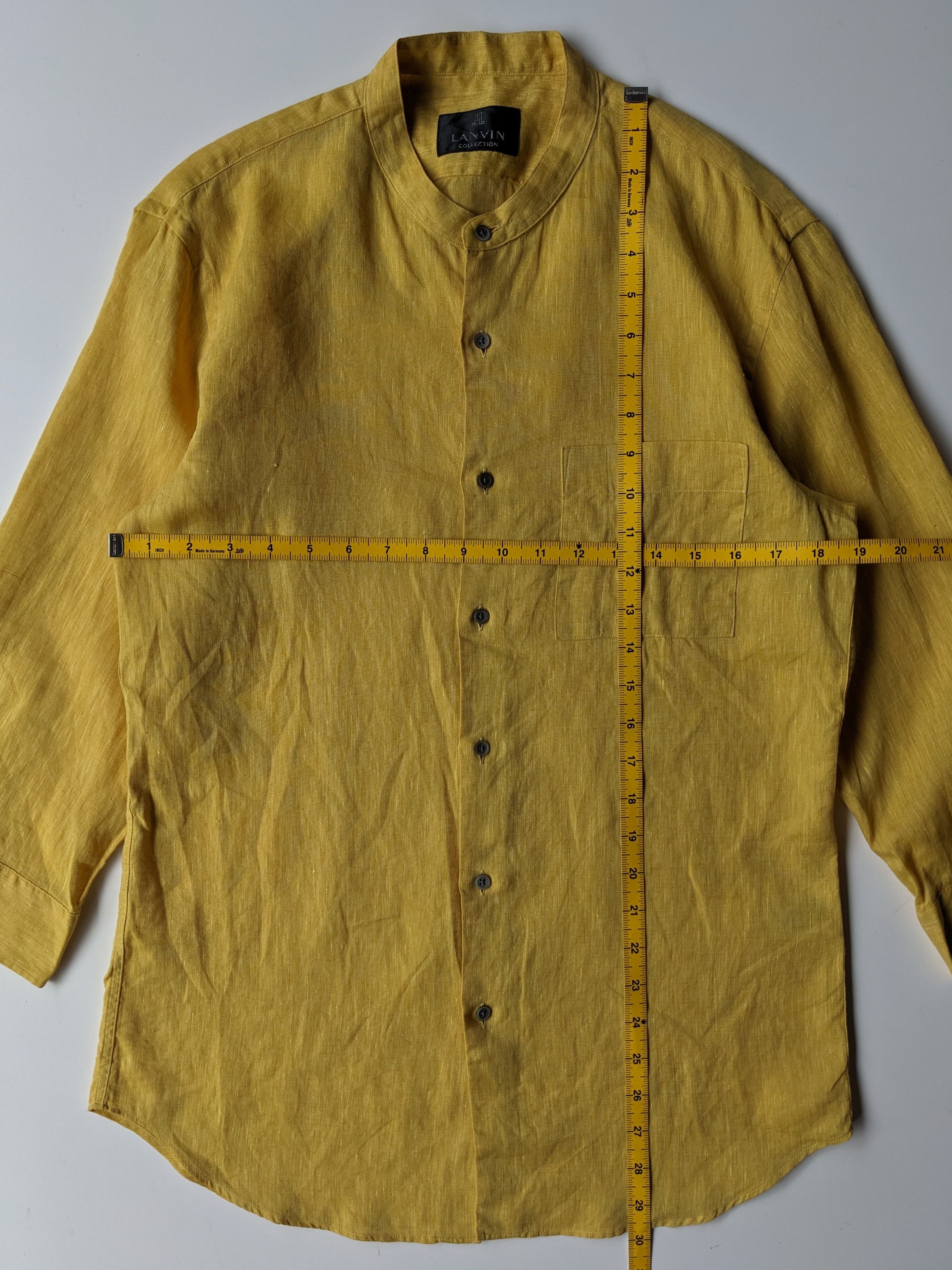 Lanvin Lanvin mandarin collar linen Size US M / EU 48-50 / 2 - 7 Thumbnail