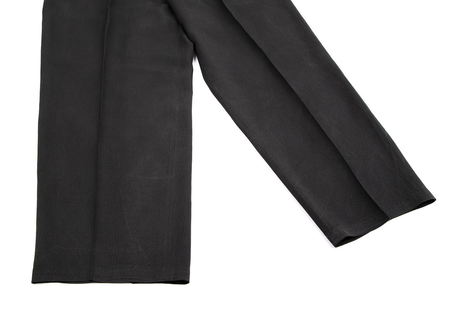 Yohji Yamamoto Yohji Yamamoto Silk Pants Grey L Size US 36 / EU 52 - 7 Thumbnail
