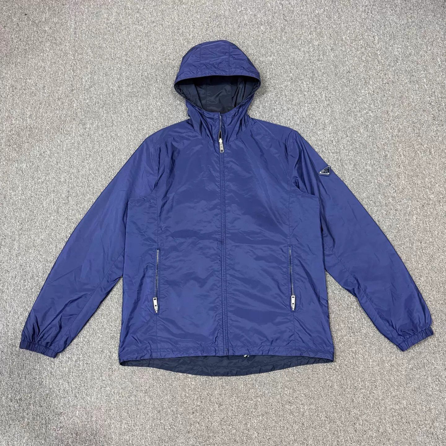 Prada PradaReversibleBlueTriangleLogoNylonJacket5495New Size US L / EU 52-54 / 3 - 1 Thumbnail