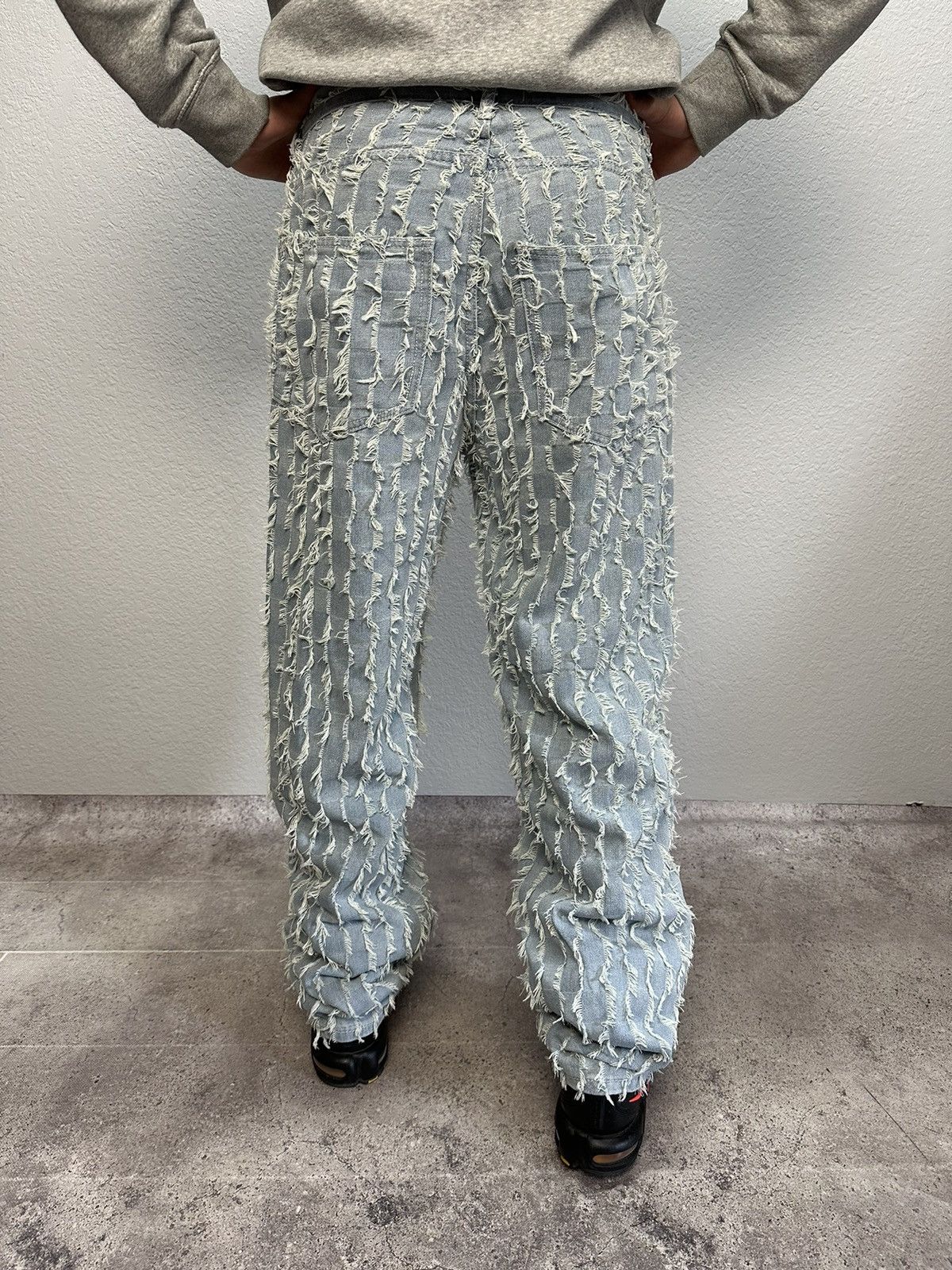 Japanese Brand × Vintage Vintage Junya Watanabe Style Japanese Denim Jeans Y2K Size US 32 / EU 48 - 3 Thumbnail