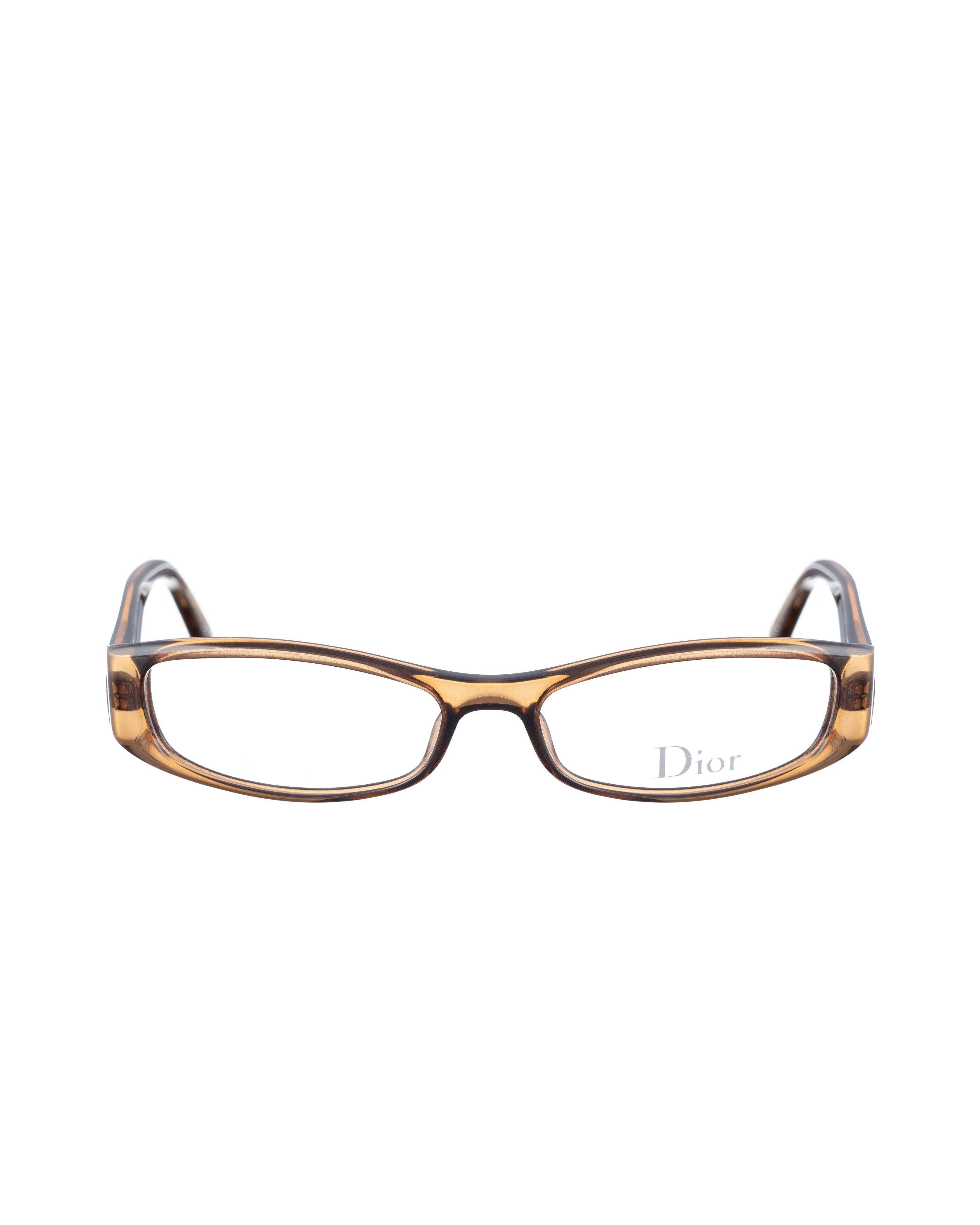 Dior Dior 00s Brown Viennese Braid Pattern Glasses Size ONE SIZE - 2 Thumbnail