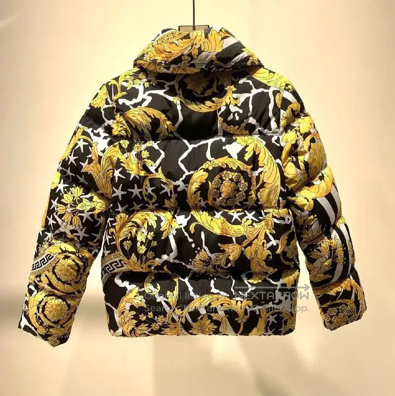 Versace Versace Colorful Men's Puffer Jacket XXL . Size US XXL / EU 58 / 5 - 2 Thumbnail