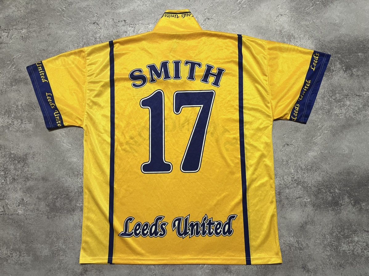 Vintage Vintage Leeds United 17 Smith soccer jersey Size US XL / EU 56 / 4 - 2 Thumbnail