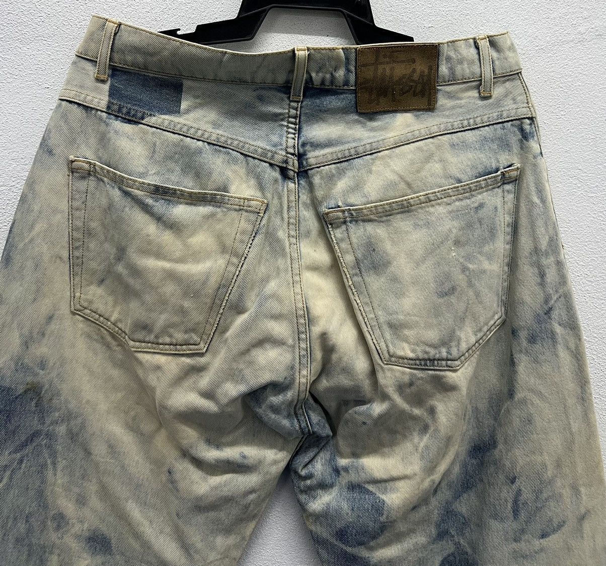 Stussy VINTAGE STUSSY MADE IN USA DENIM PANTS Size US 33 - 4 Thumbnail