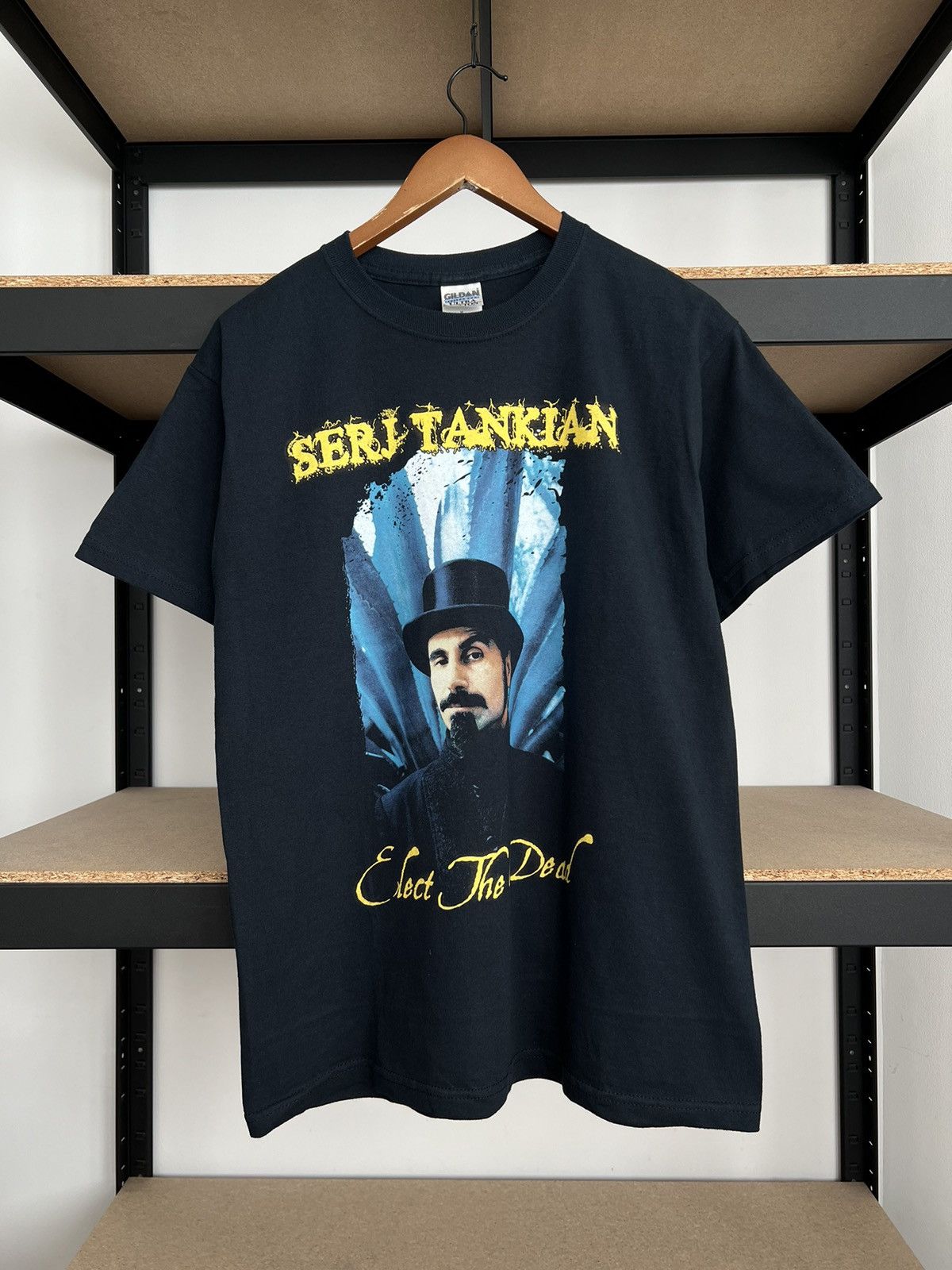 Band Tees Vintage 2000s Serj Tankian Elect the Dead Black T-shirt Size US M / EU 48-50 / 2 - 2 Thumbnail