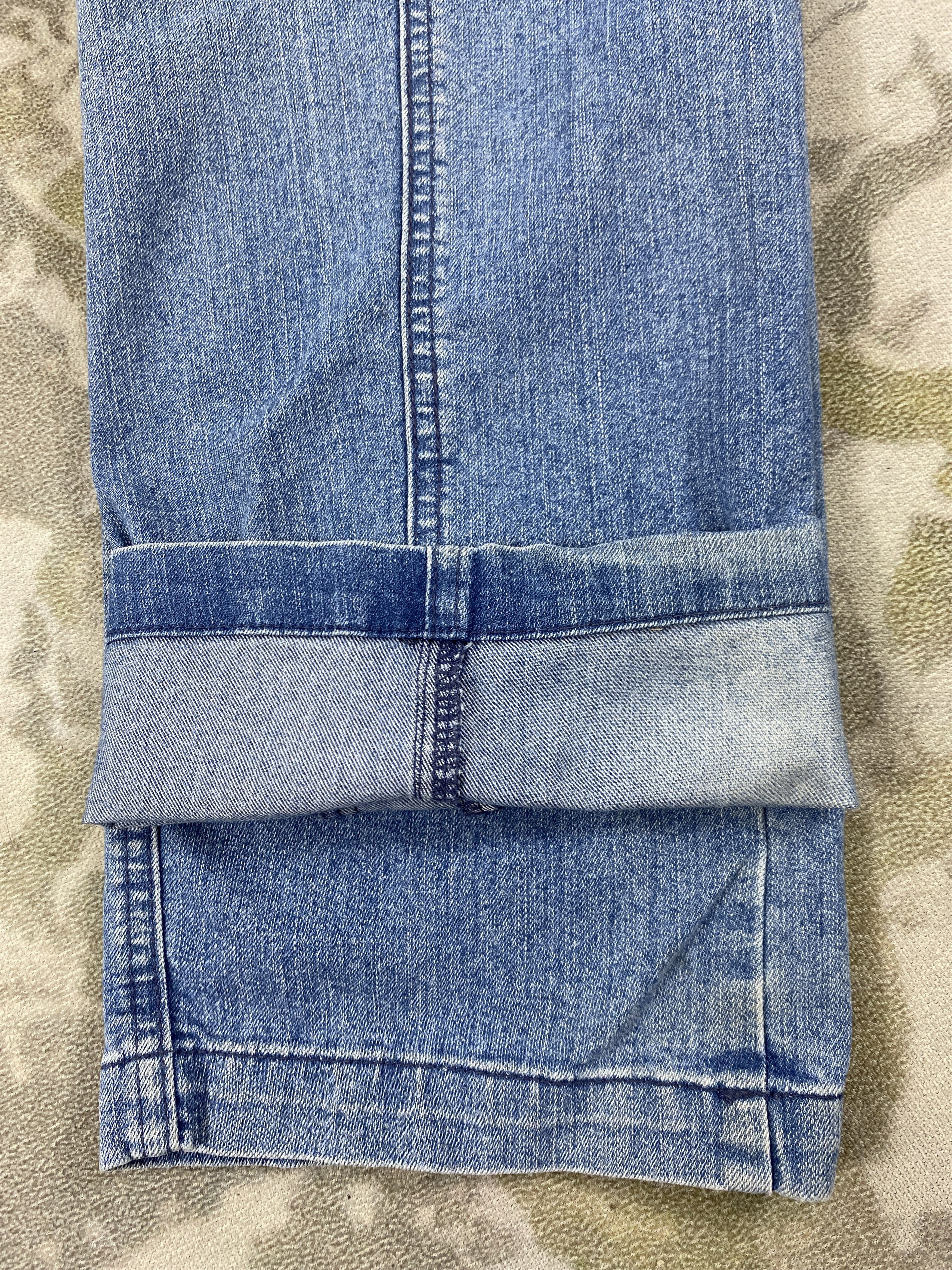 Japanese Brand Japanese Brand Multipocket Cargo Jeans 33x32.5 Denim- JN3928 Size US 33 - 13 Thumbnail