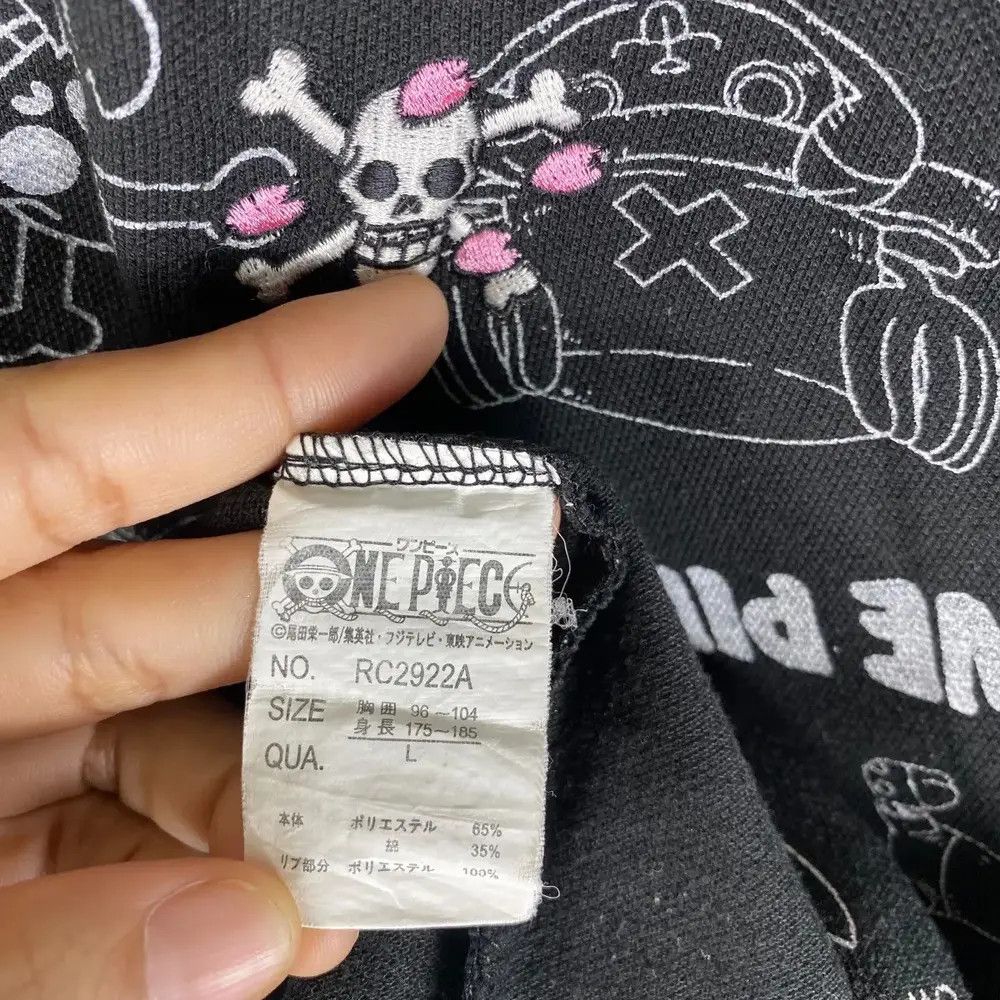 Anime Vintage ONE PIECE Tony Tony Chopper Anime Double Layer Polo Size US L / EU 52-54 / 3 - 7 Thumbnail