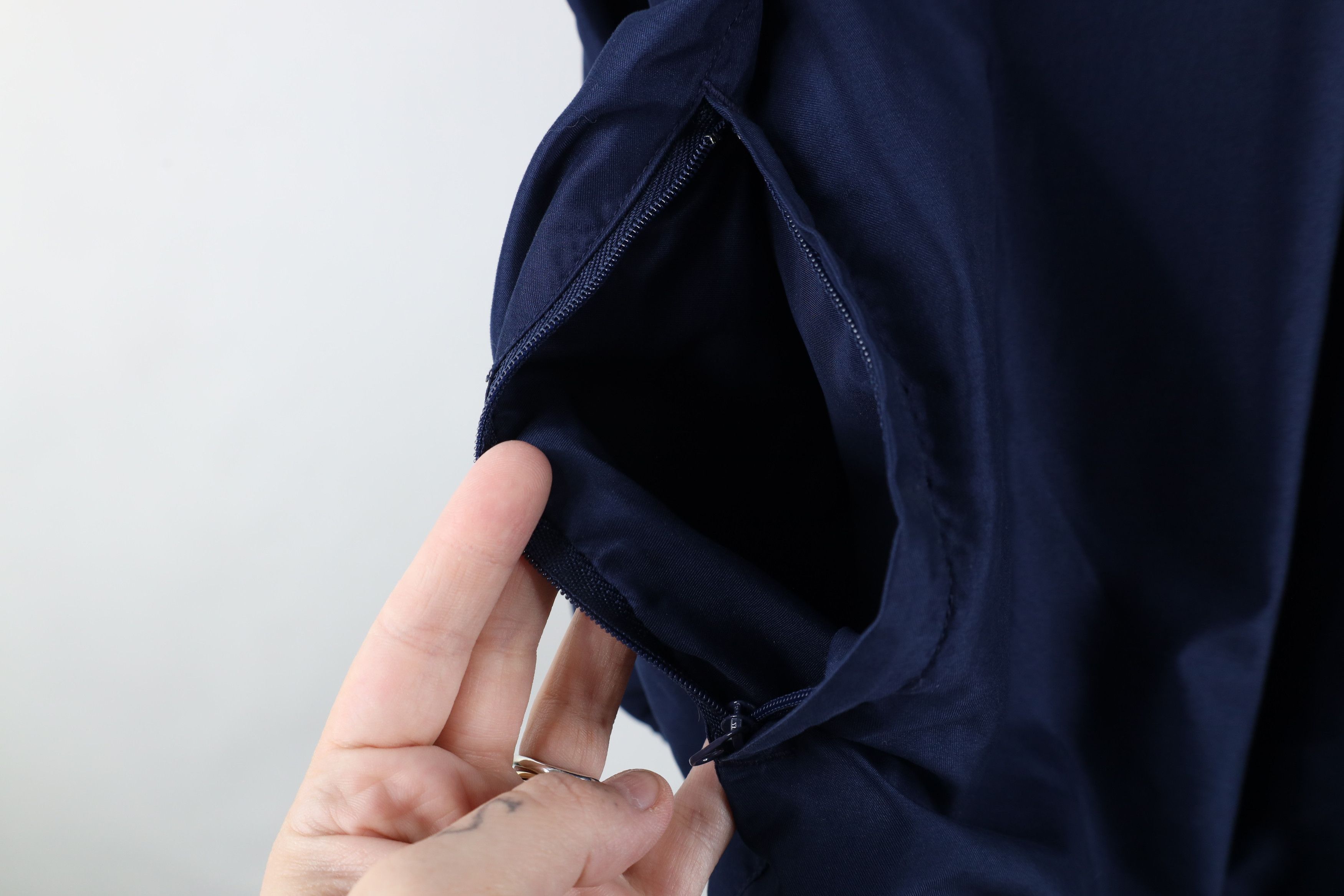 Footjoy × Vintage Vintage FootJoy Golf Pullover Windbreaker Jacket Navy Blue Size US L / EU 52-54 / 3 - 7 Thumbnail