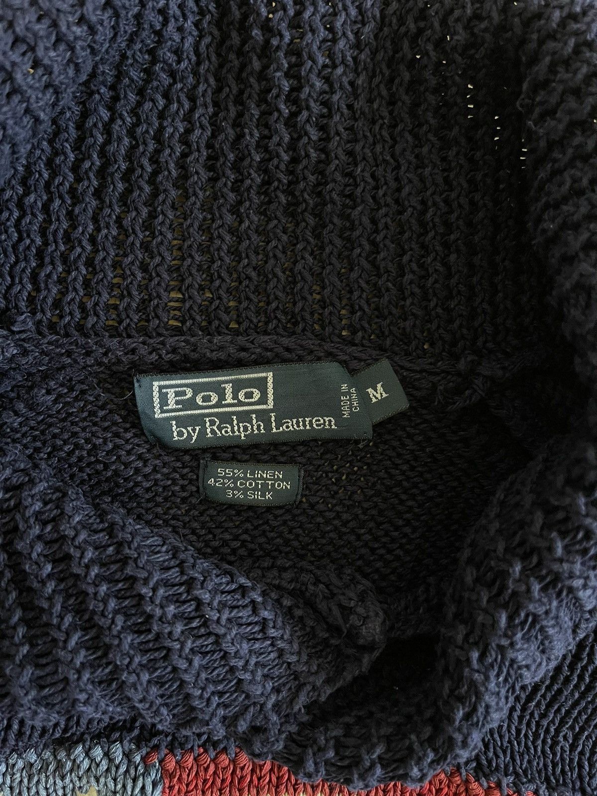 Denim & Supply Ralph Lauren × Polo Ralph Lauren × Ralph Lauren RALPH LAUREN KNIT AMERICAN FLAG 🇺🇸 VINTAGE RARE Size US M / EU 48-50 / 2 - 4 Thumbnail