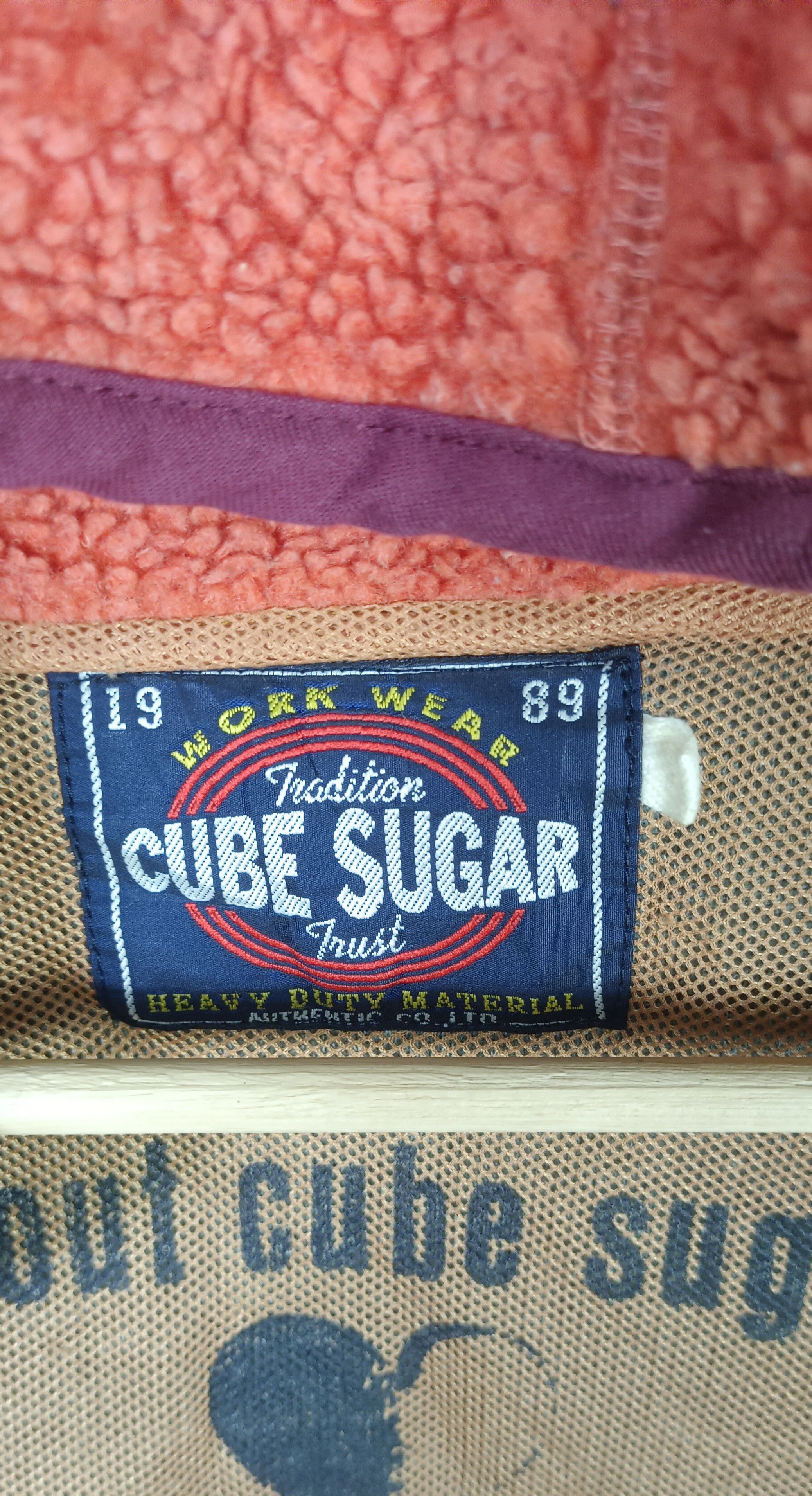 Japanese Brand Cube Sugar Japan Colourblock Sherpa Vest Jacket Size US S / EU 44-46 / 1 - 11 Thumbnail