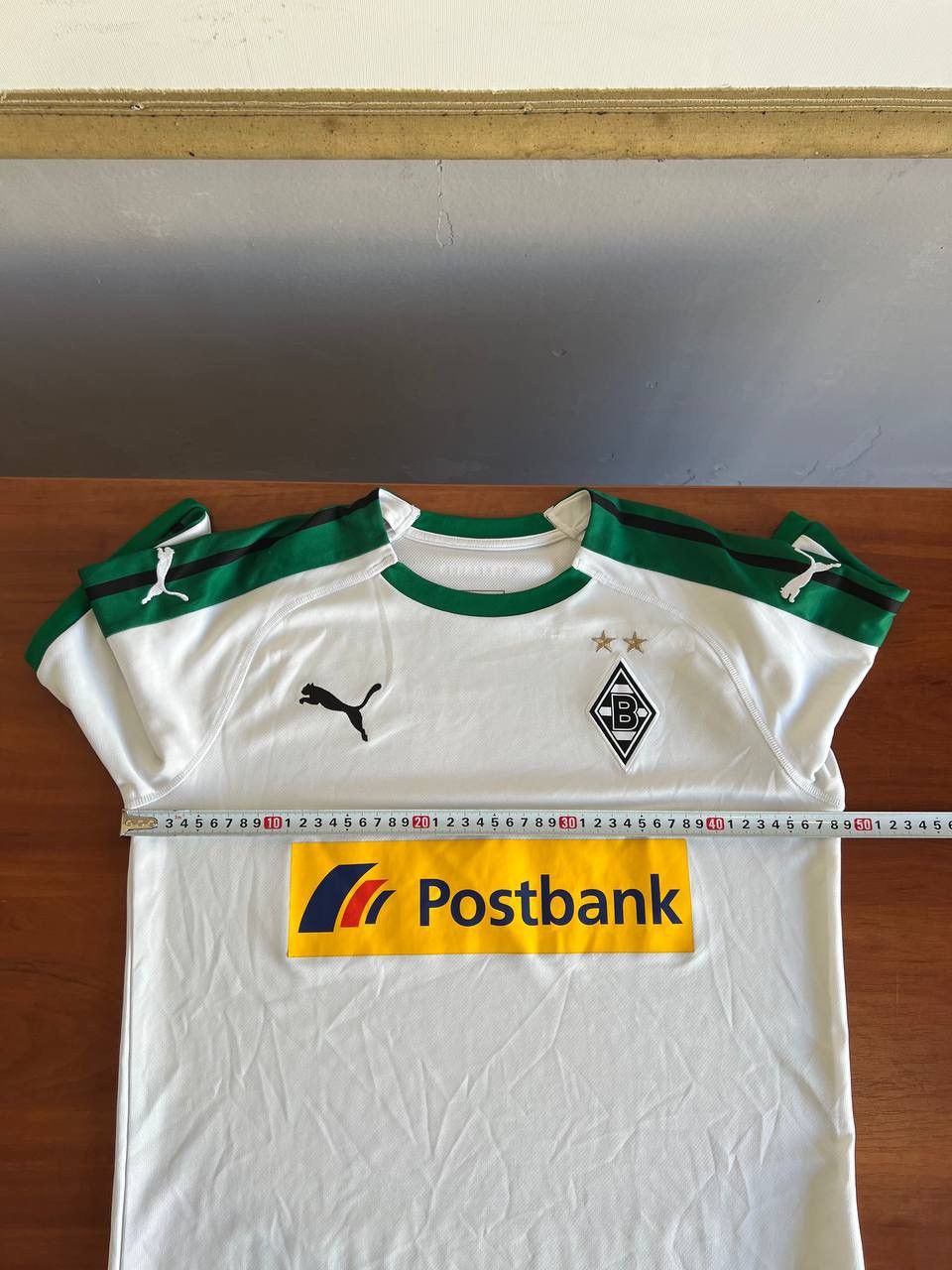 Puma 2018/19 BORUSSIA MONCHENGLADBACH HOME SOCCER FOOTBALL JERSEY Size US S / EU 44-46 / 1 - 16 Thumbnail