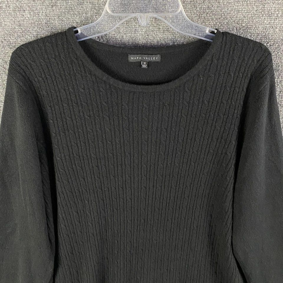 Other Napa Valley Sweater Women's 1X Plus Pullover Knit Acrylic Size ONE SIZE - 2 Thumbnail