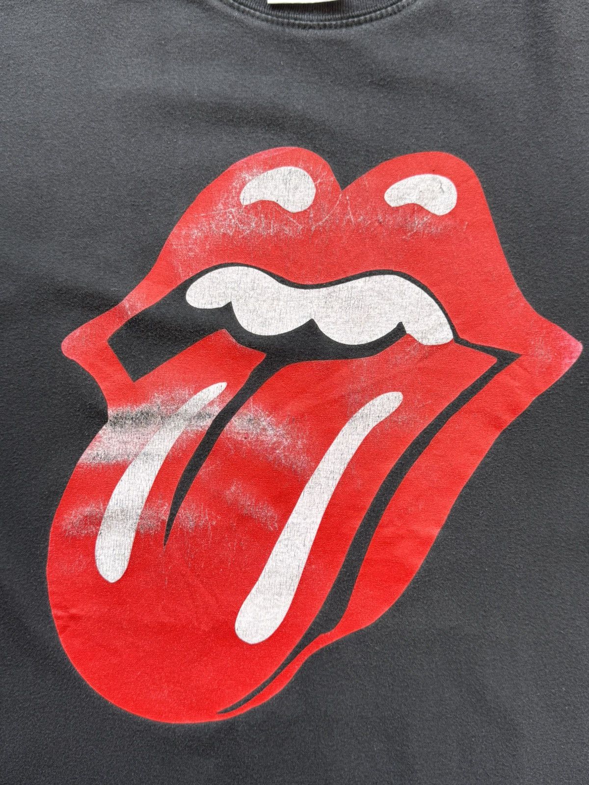 The Rolling Stones Vintage 90s Rolling Stones Logo Band Tee Size US L / EU 52-54 / 3 - 2 Thumbnail