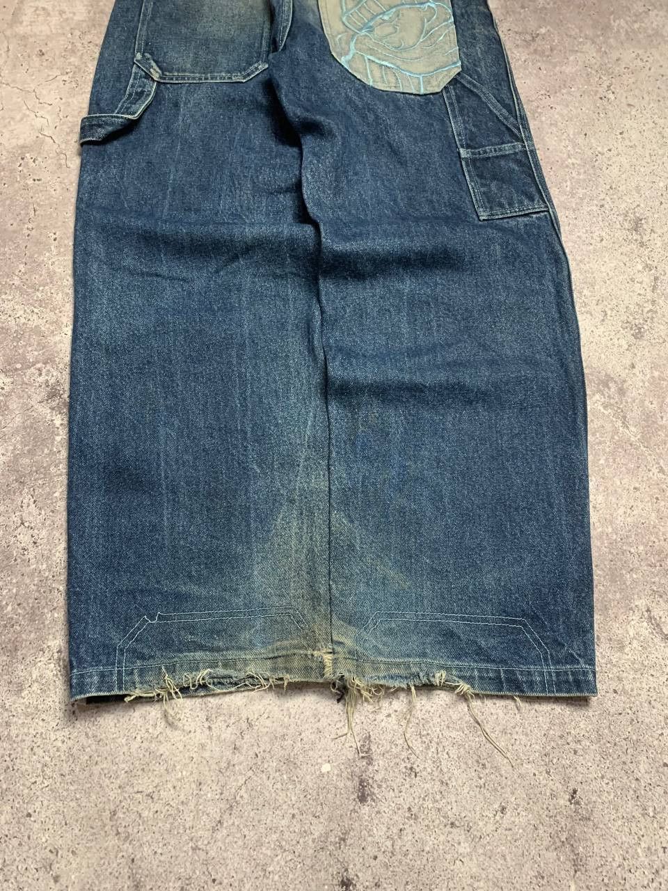 Southpole RARE Embroidered Baggy Southpole Jeans BBOY Size US 28 / EU 44 - 5 Thumbnail