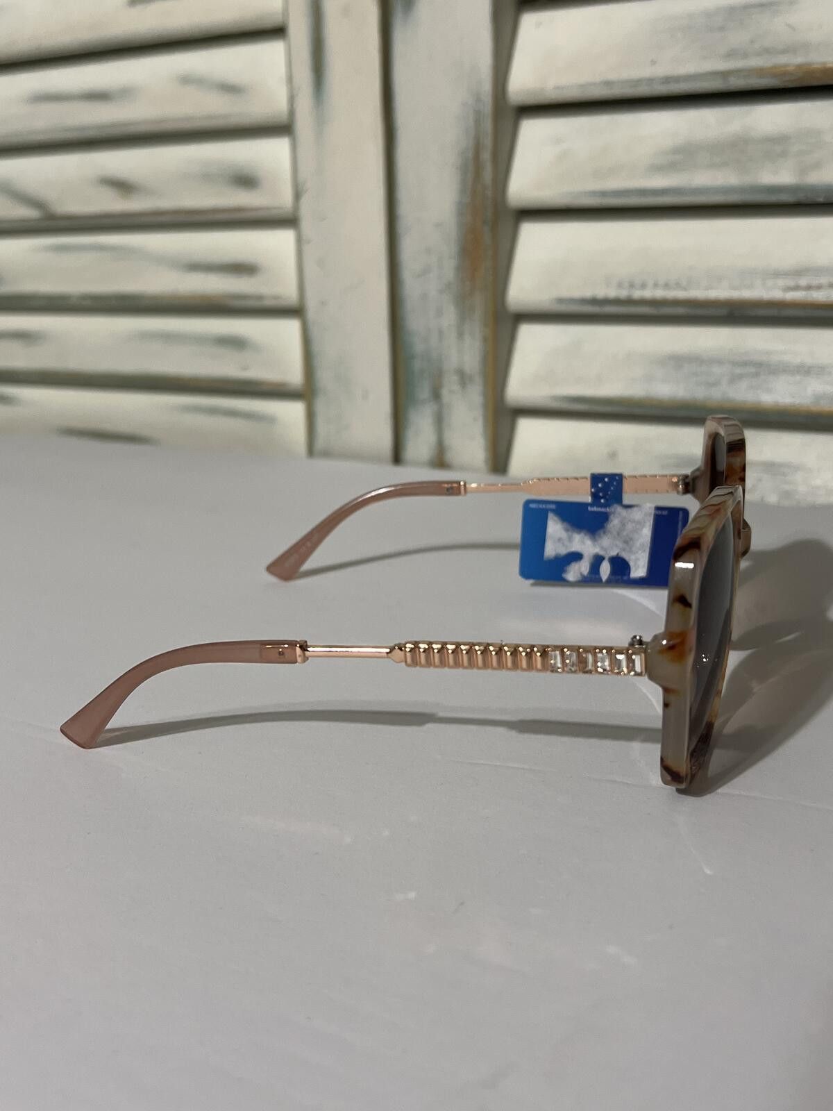 Other Bob Mackie Oversized Square Tortoiseshell Sunglasses Size ONE SIZE - 7 Thumbnail