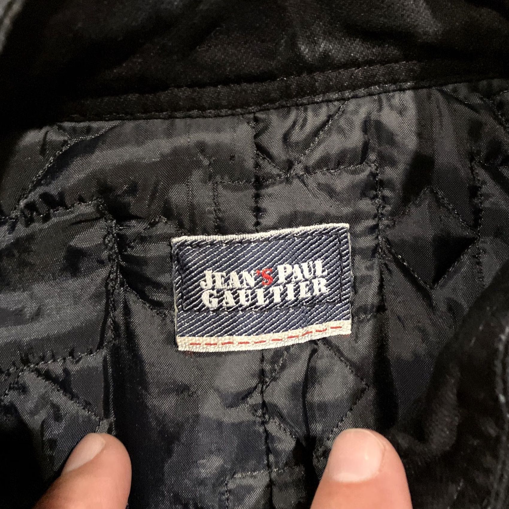 Jean Paul Gaultier VINTAGE Jean Paul Gaultier Denim Military Jacket Size 44 Women Dark Denim Jacket Coat Short Cotton Denim Military Jacket 44 Womens Size 30" / US 8 / IT 44 - 3 Thumbnail