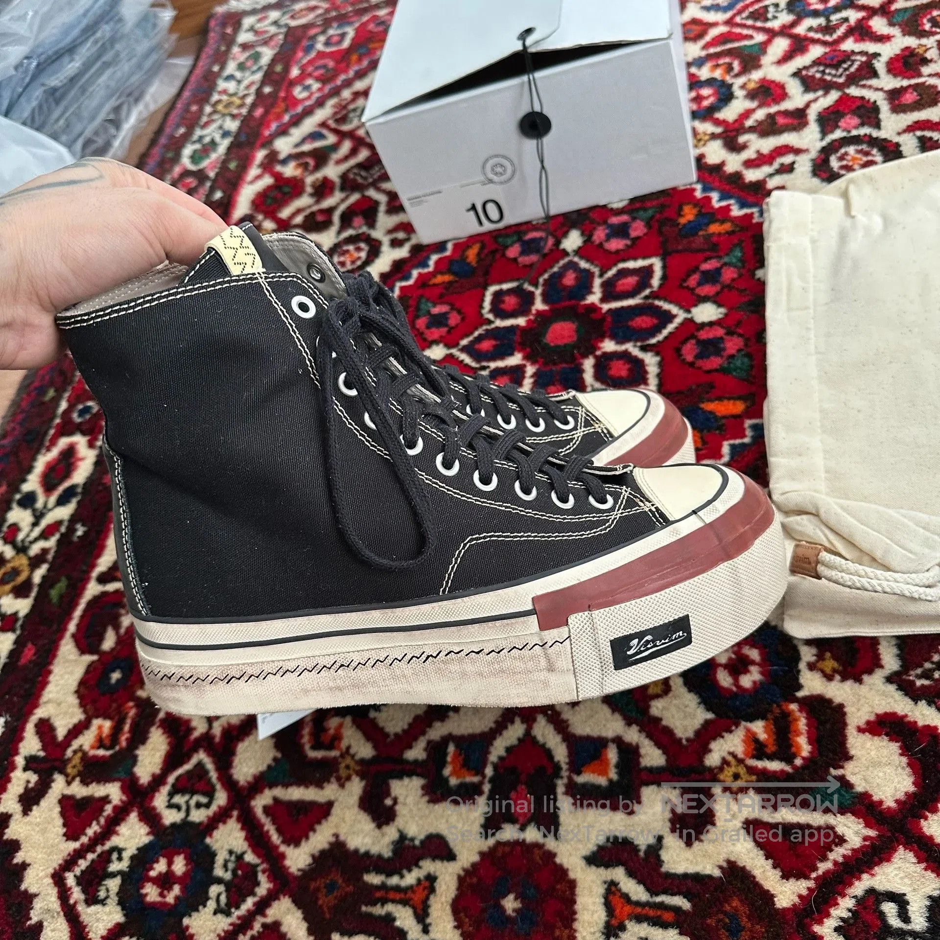 Visvim visvim 21AW Skagway Hi Canvas Shoes. Size US 10 / EU 43 - 3 Thumbnail