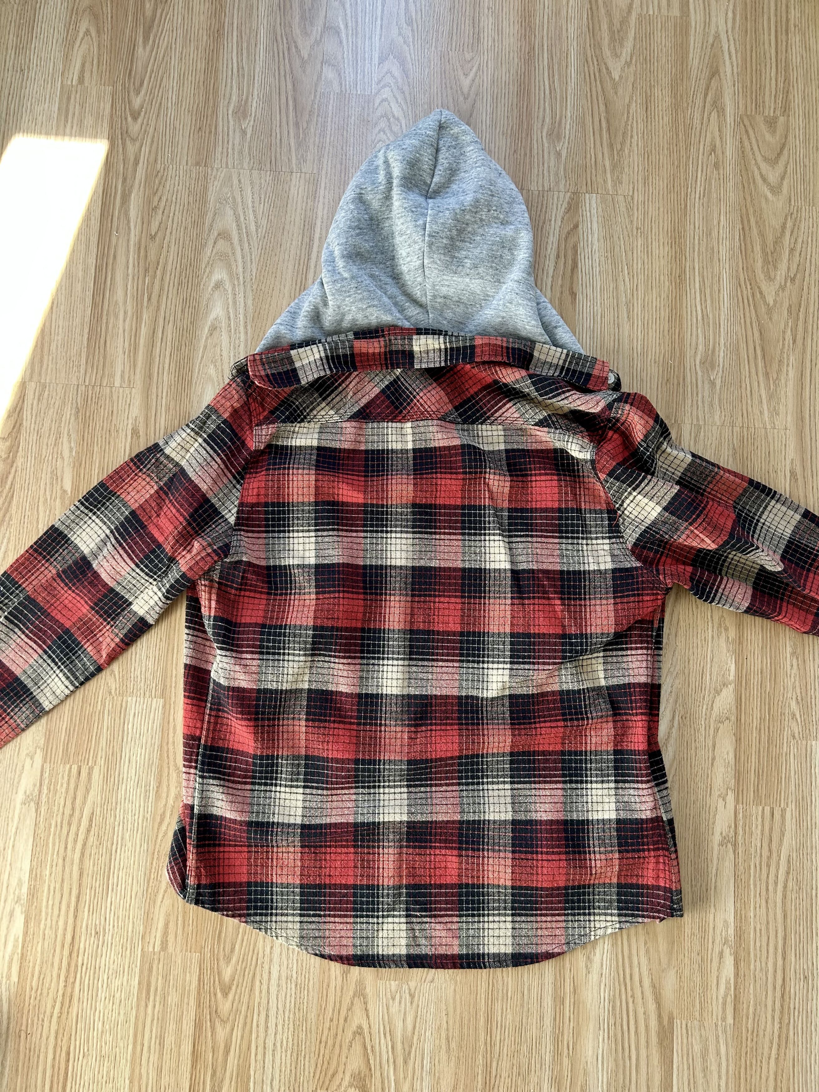 Brixton × Vintage Brixton Hooded Flannel Jacket Size US M / EU 48-50 / 2 - 2 Thumbnail