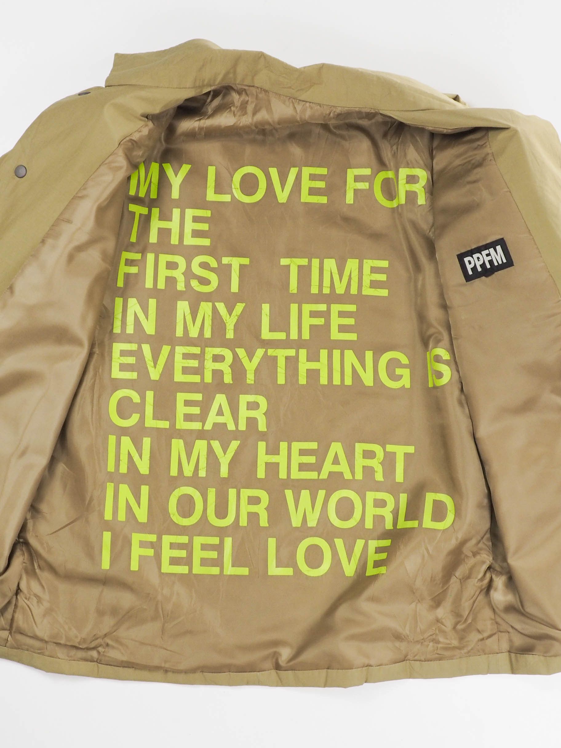 Japanese Brand × PPFM PPFM nylon jacket lyric John Lennon -Yoko Ono Size US L / EU 52-54 / 3 - 2 Thumbnail