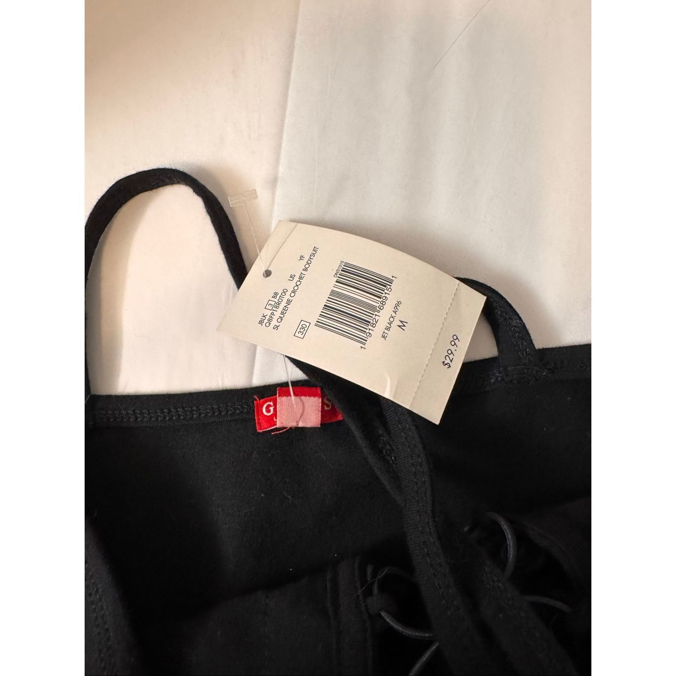 Guess Guess Black Lace-Up Bodysuit Size M Size M / US 6-8 / IT 42-44 - 10 Thumbnail