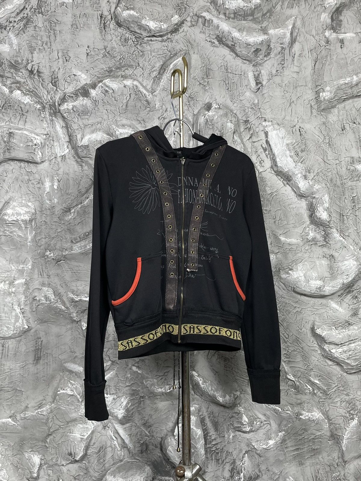 Hysteric Glamour × Japanese Brand 2000s Vintage Punk Y2K Bandage Hoodie Ed Hardy Style Size US S / EU 44-46 / 1 - 3 Thumbnail
