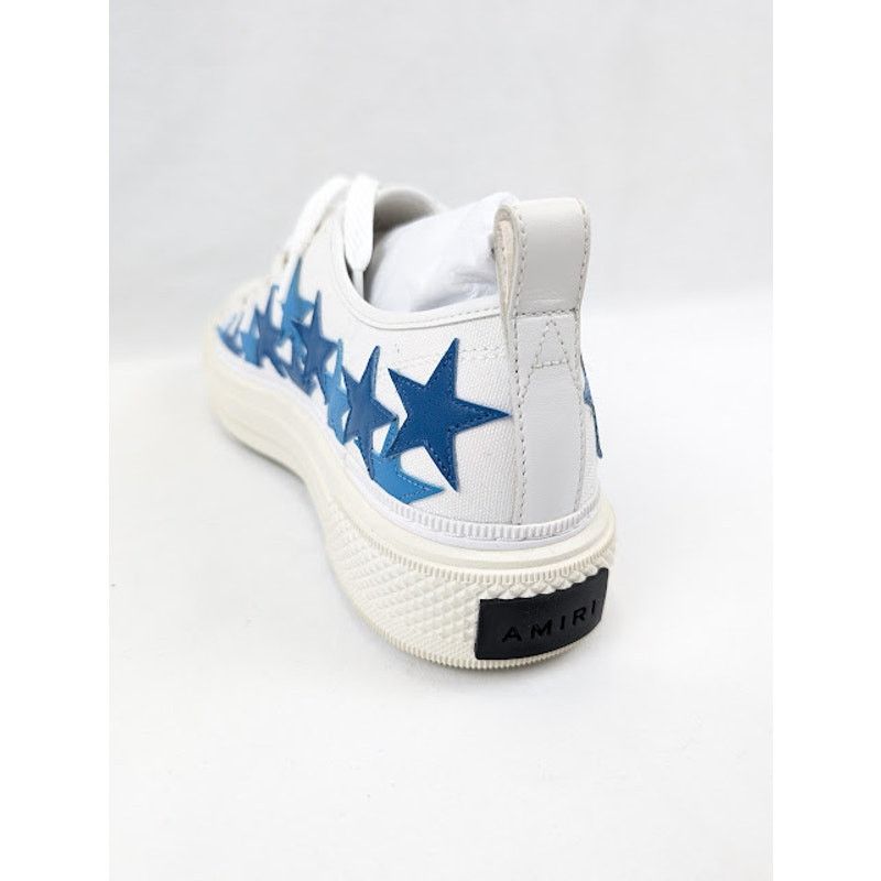 Amiri o1rshd1 Stars Court Low-Top Sneakers in Blue Size US 10 / EU 43 - 12 Thumbnail