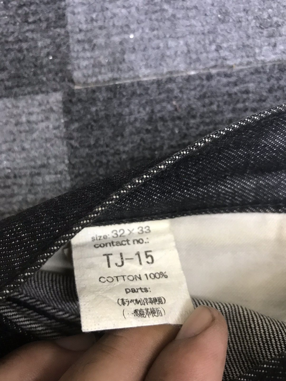 Japanese Brand Insane TOKYO JEANS 8Oz Double Knee Hybrid Biker Denim F333 Size US 32 / EU 48 - 17 Thumbnail