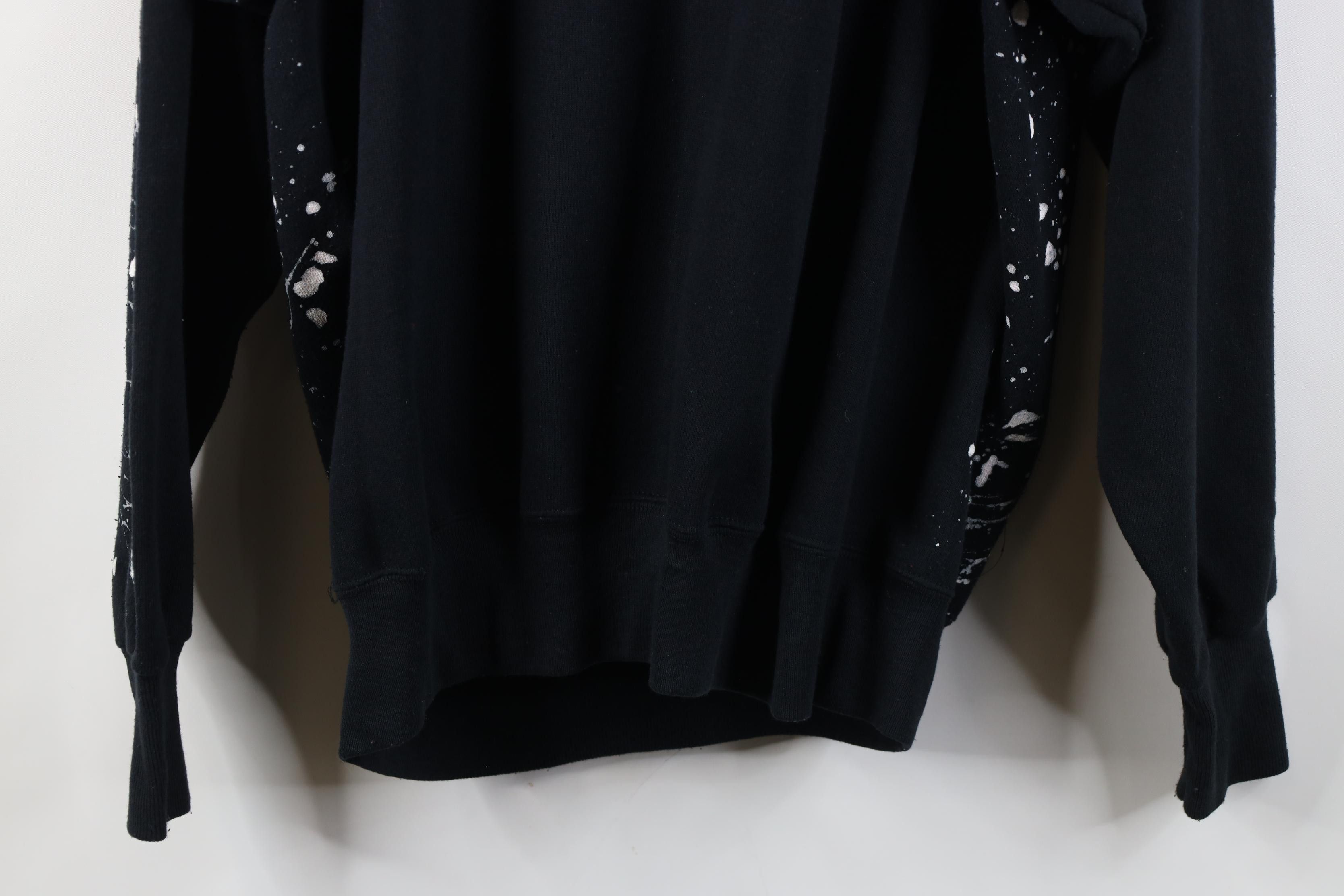 Vintage Vintage 90s Rhinestoned Snow Glitter Glue Sweatshirt USA Size XL / US 12-14 / IT 48-50 - 17 Thumbnail