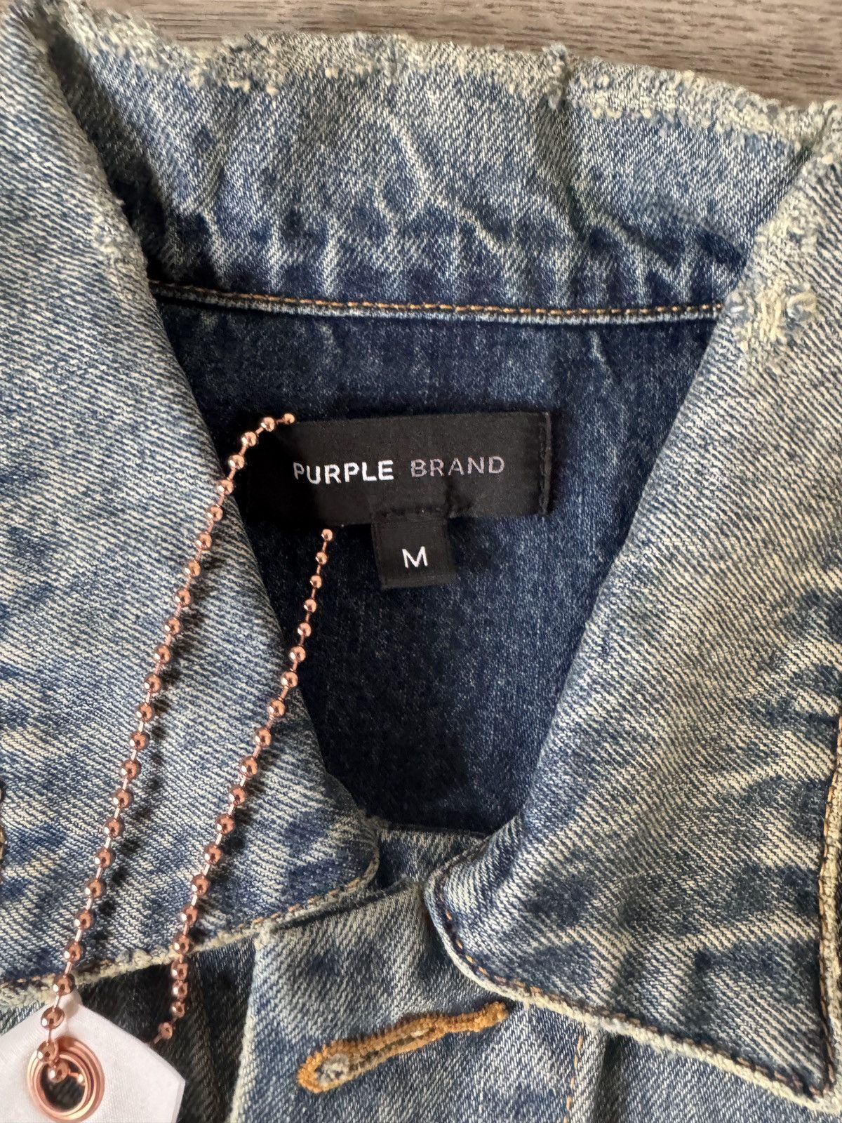 Purple Brand PURPLE Denim Jacket Size US M / EU 48-50 / 2 - 5 Thumbnail