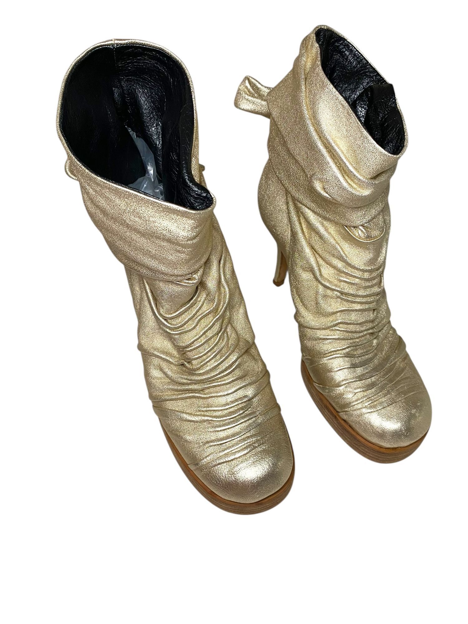 Rick Owens Rick Owens FW06 Runway 'Dustulator' Glitter Heels Size US 7 / IT 37 - 3 Thumbnail