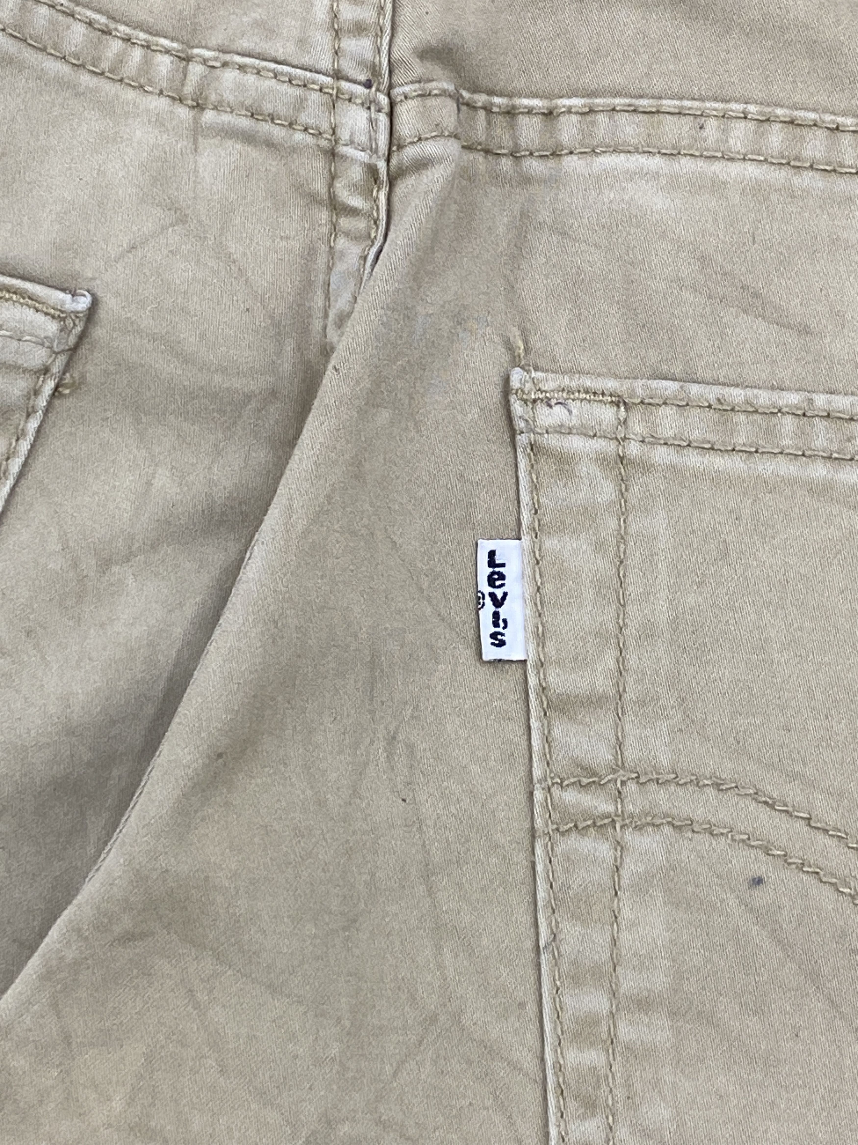 Levi's Vintage Levis 511 White Tab Khaki Jeans DP2602 Size US 29 - 6 Thumbnail