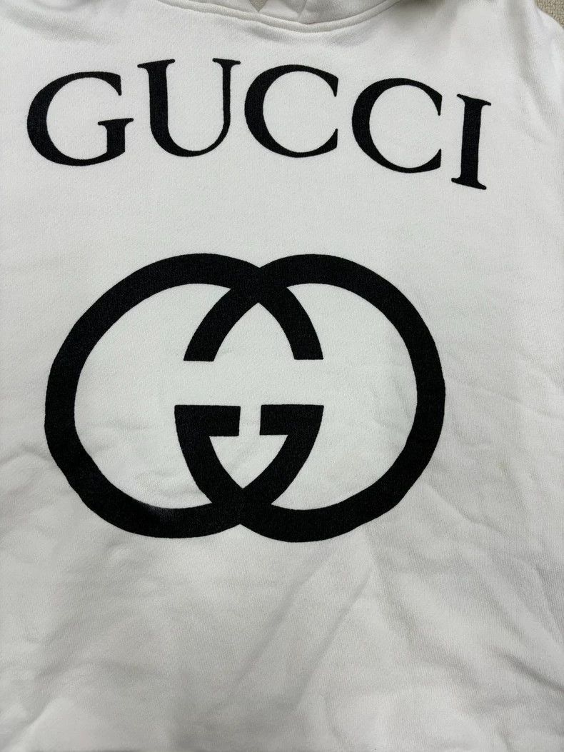 Gucci GUCCI Logo Printed Hoodie 2504-Nextarrow Size US XS / EU 42 / 0 - 3 Thumbnail