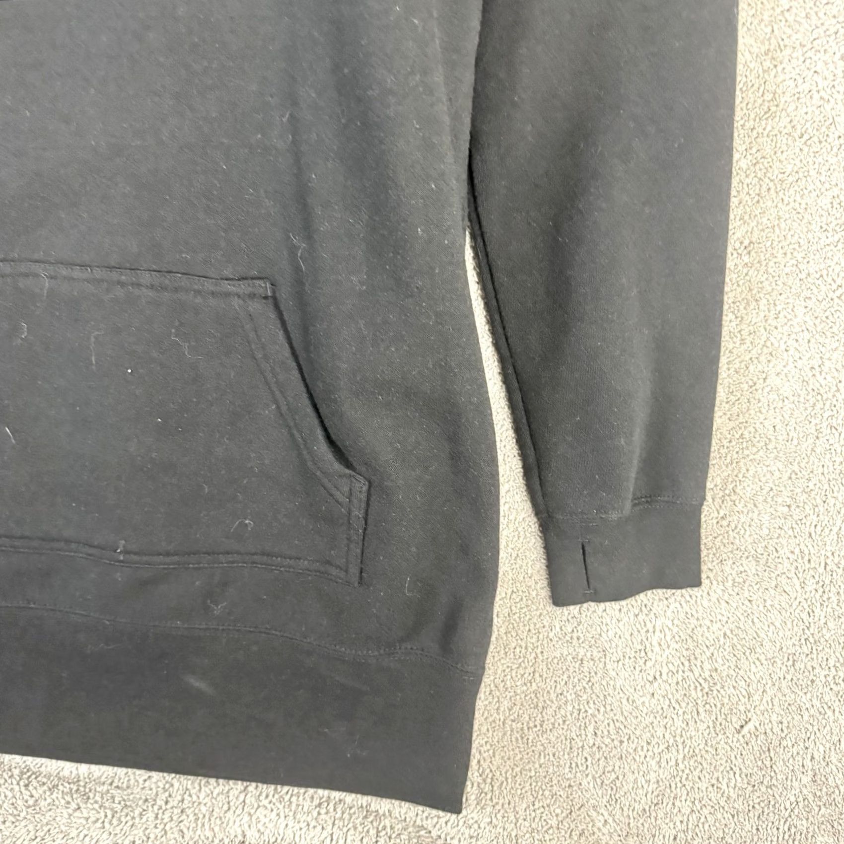Harley Davidson Harley-Davidson Hoodie Womens L Black Pullover Fleece Tunic Graphic Logo Nautical Rommel Annapolis Size L / US 10 / IT 46 - 3 Thumbnail