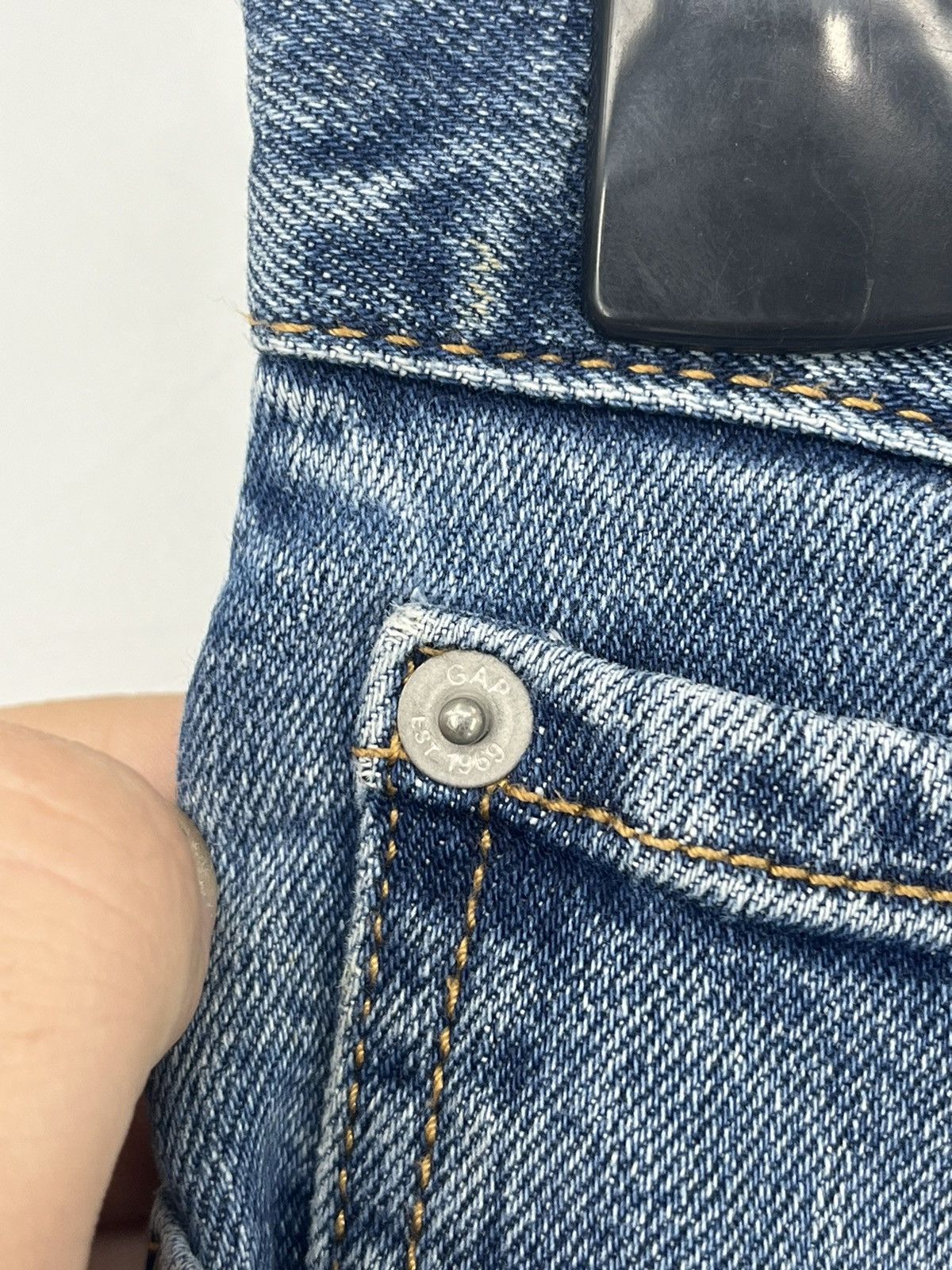 Gap × Vintage Vintage Gap Denim Slim Straight Streetwear Style Size 32 30 Size US 32 / EU 48 - 6 Thumbnail
