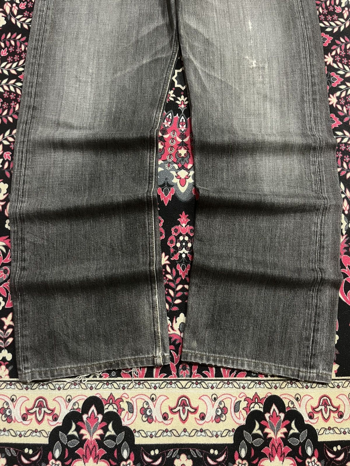 Paul Smith ⚡️Loose Fit⚡️Vintage Designer Paul Smith Black Faded Jeans Size US 34 / EU 50 - 11 Thumbnail