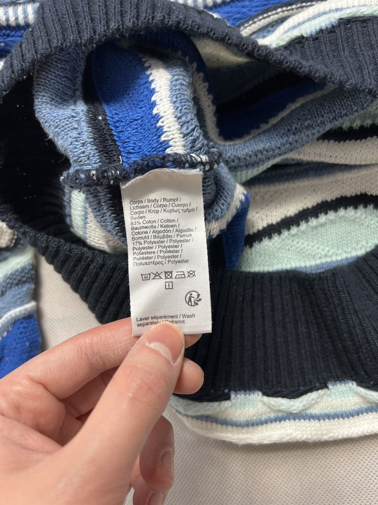 Lacoste Great Sweater Lacoste patterns type coogi Size US L / EU 52-54 / 3 - 5 Thumbnail