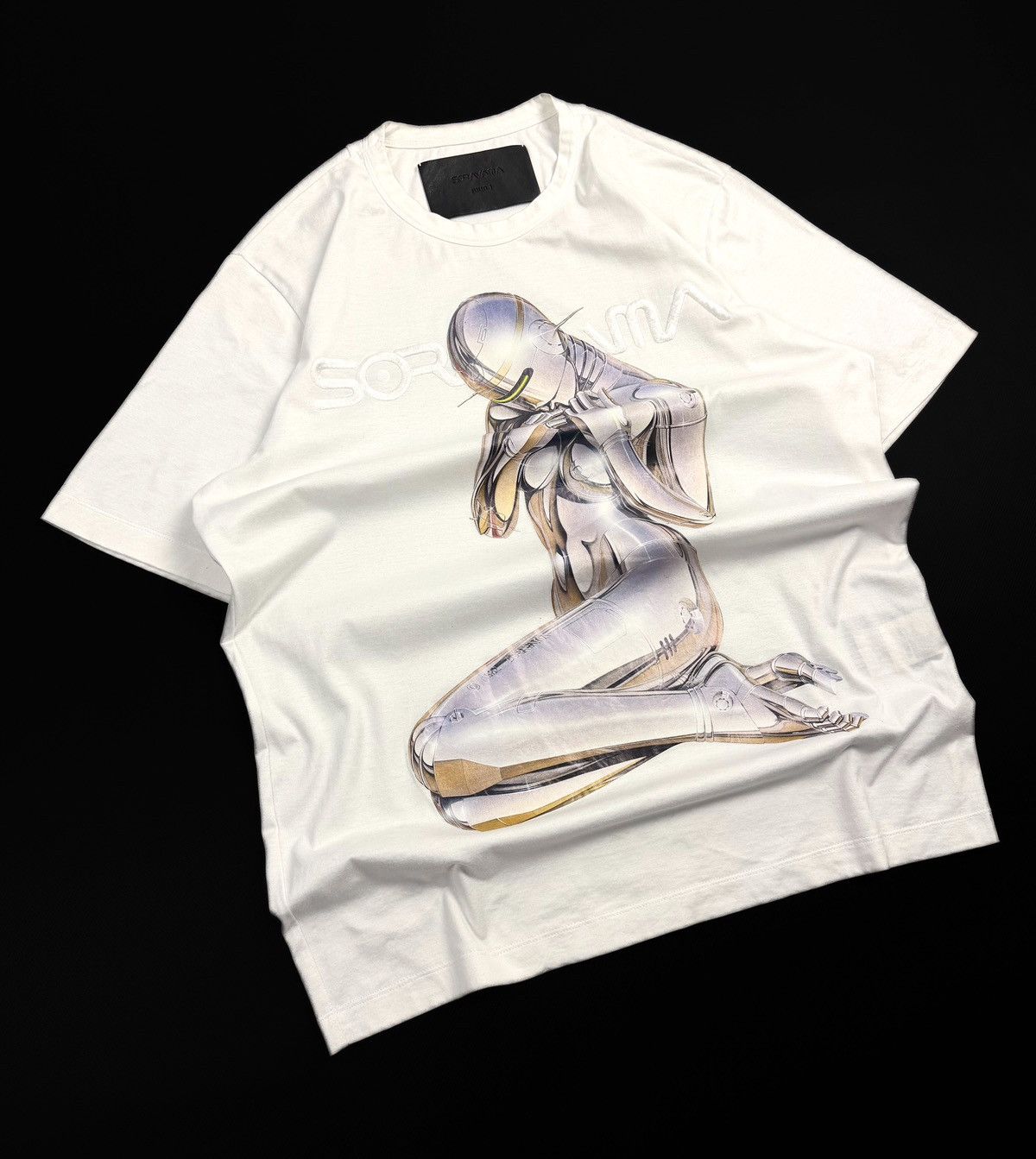 Juun.J rare Junn J x Hajime Sorayama Sexy Robot Girl Tee Japanese Size US M / EU 48-50 / 2 - 3 Thumbnail
