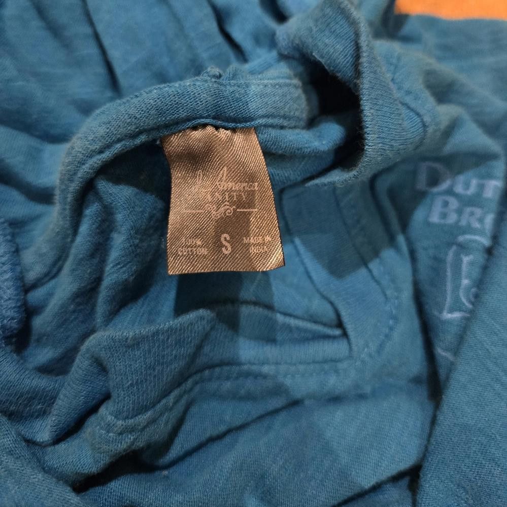 J. America Blue Dutch Bros J.America Hooded 3/4 Sleeve Size S / US 4 / IT 40 - 3 Thumbnail