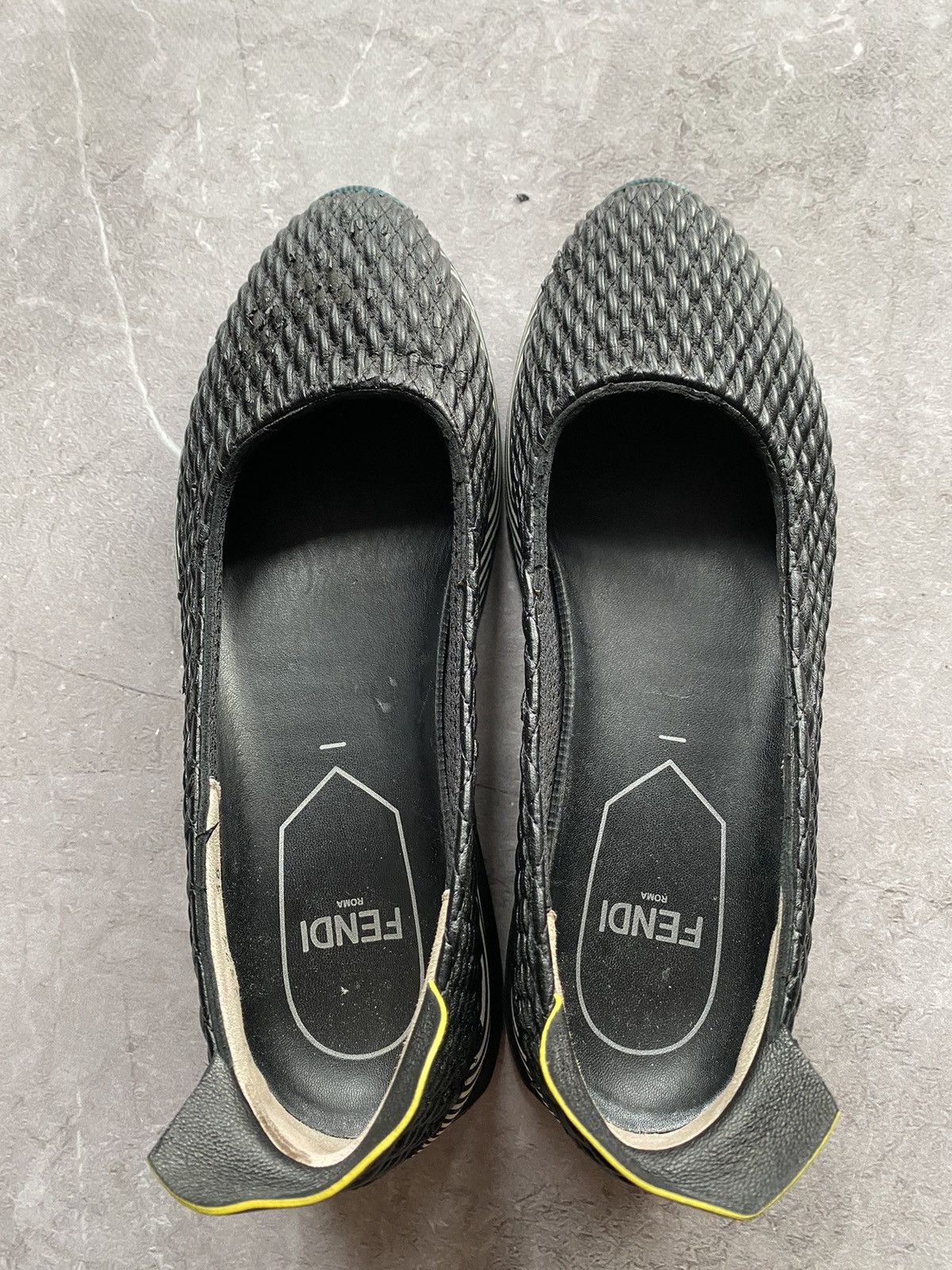 Fendi Classic FENDI Roma Flat Shoes Women's Made in Italy Size US 8 / IT 38 - 13 Thumbnail