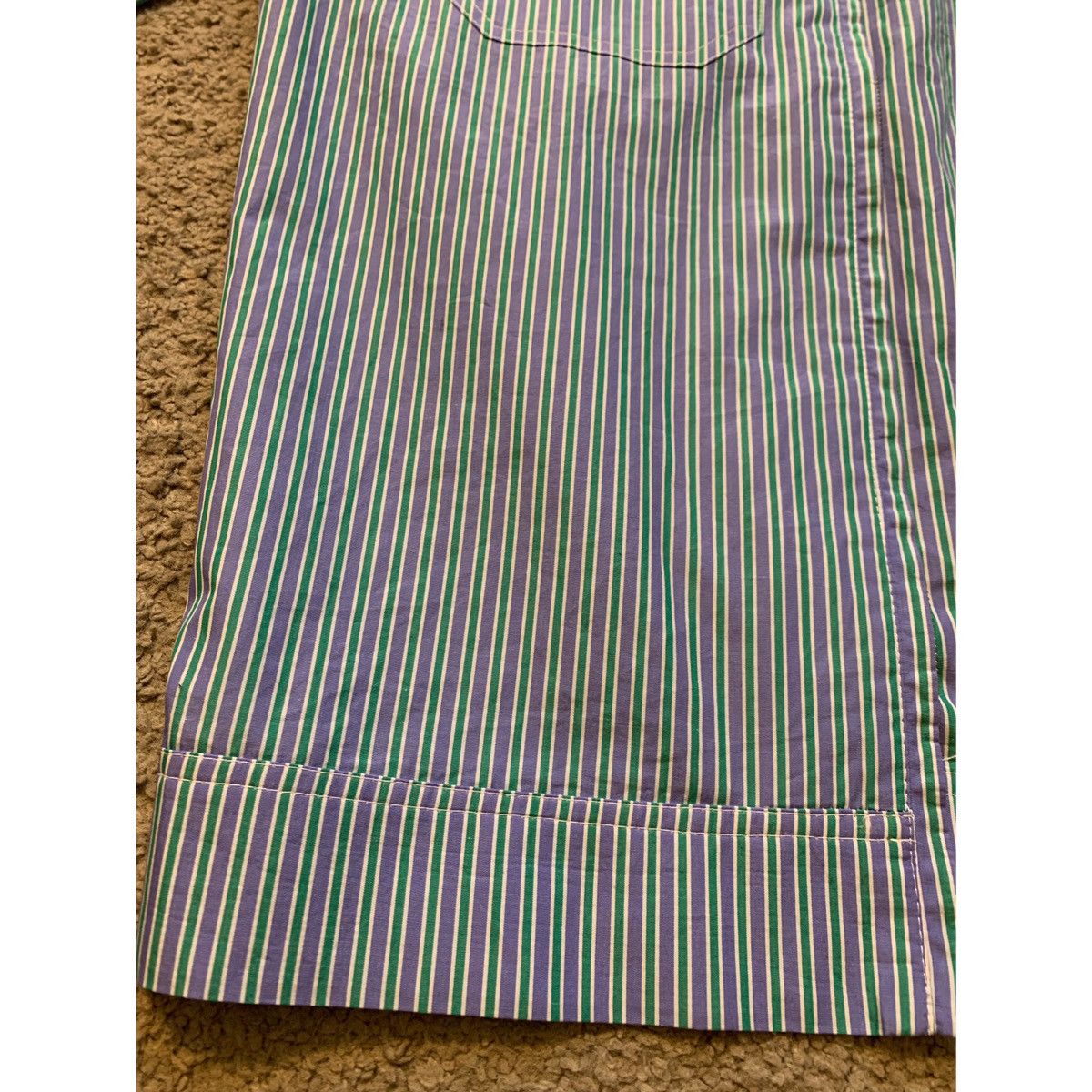 GOETZE GOETZE PLEATED CROPPED STRIPE SHIRT JACKET Size US S / EU 44-46 / 1 - 10 Thumbnail