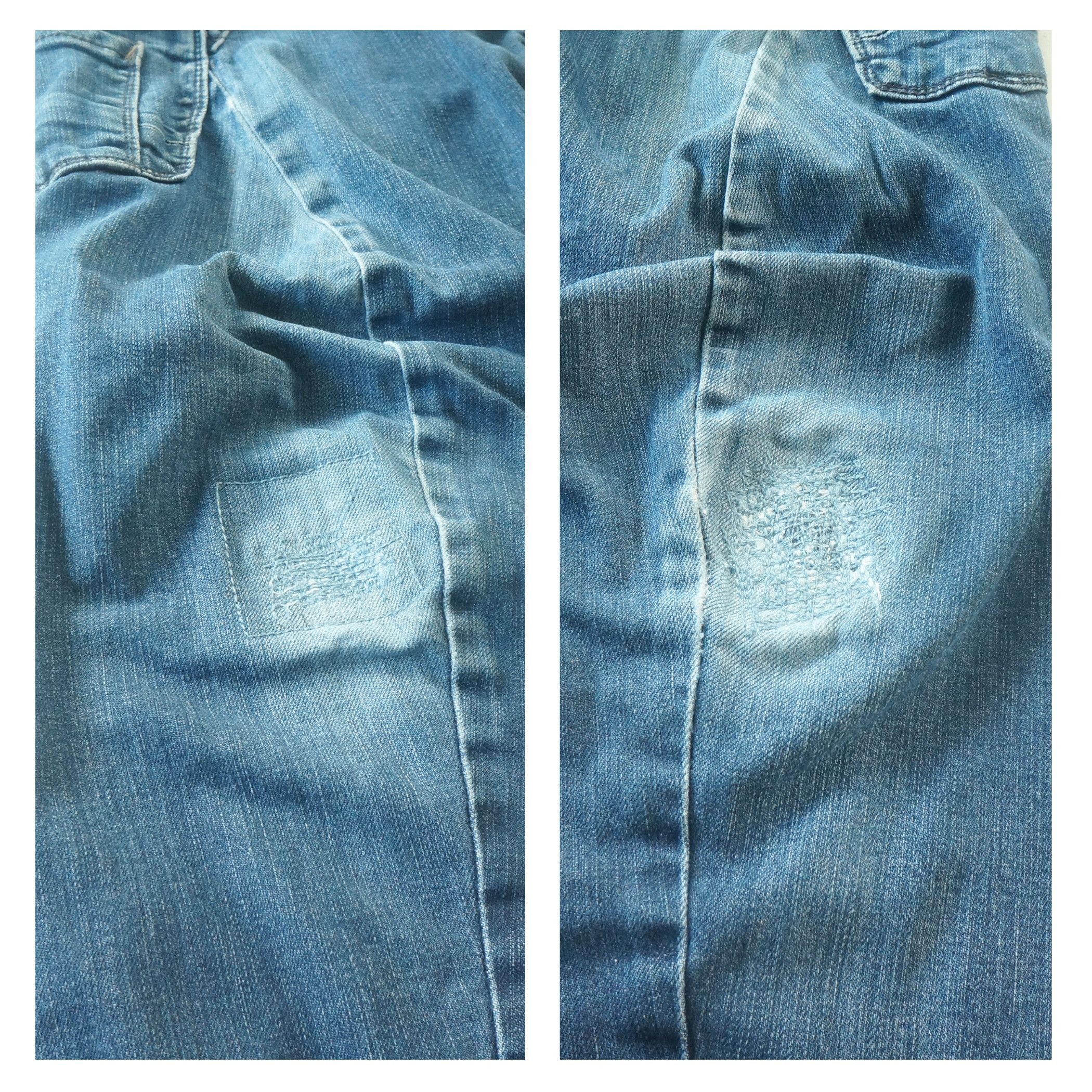 Japanese Brand Evenriver Multi Pockets Curved Front Seam Cargo Jeans Size US 31 - 7 Thumbnail